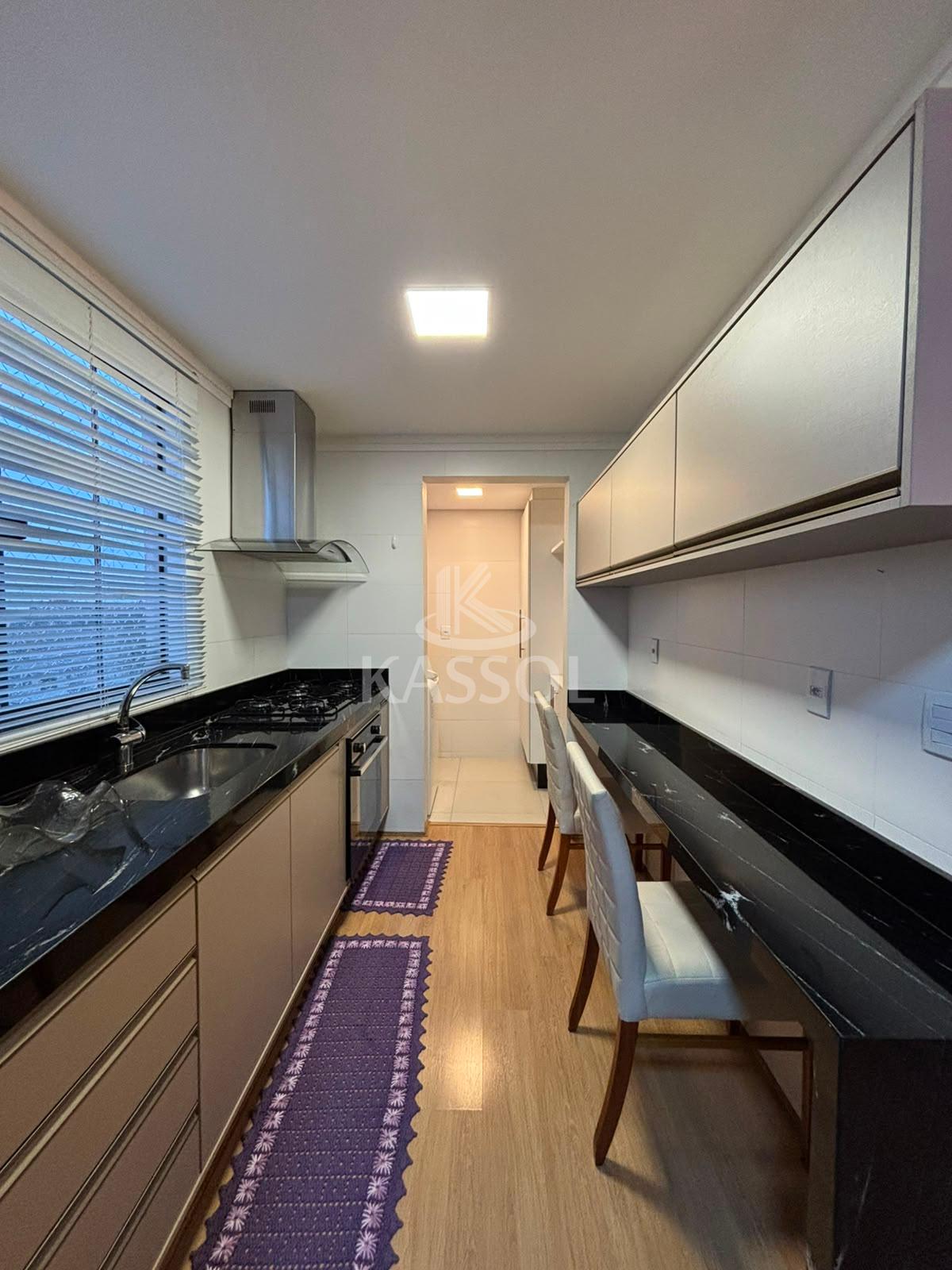 Residencial Sant' Agata mobiliado com 1 suite e 1quarto e 2 vagas de garagem