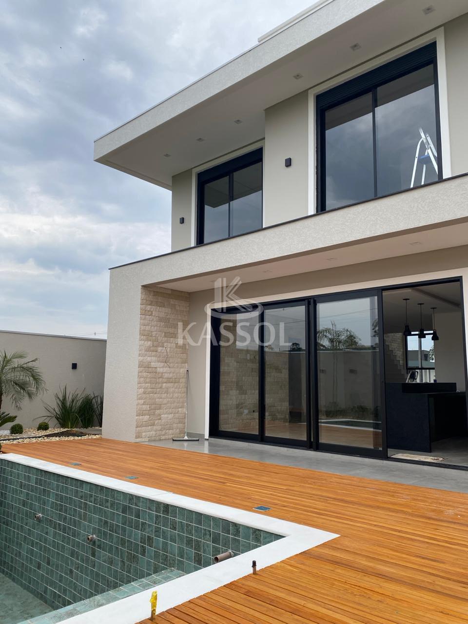 Terras Alpha I - Sobrado alto padrão mobiliado com piscina