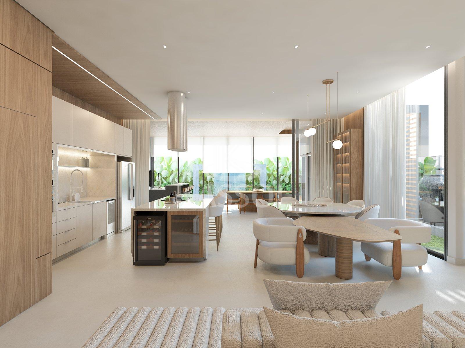 Sobrado Alto Padro no Condomnio Vitality Home Resort, 3 Sutes