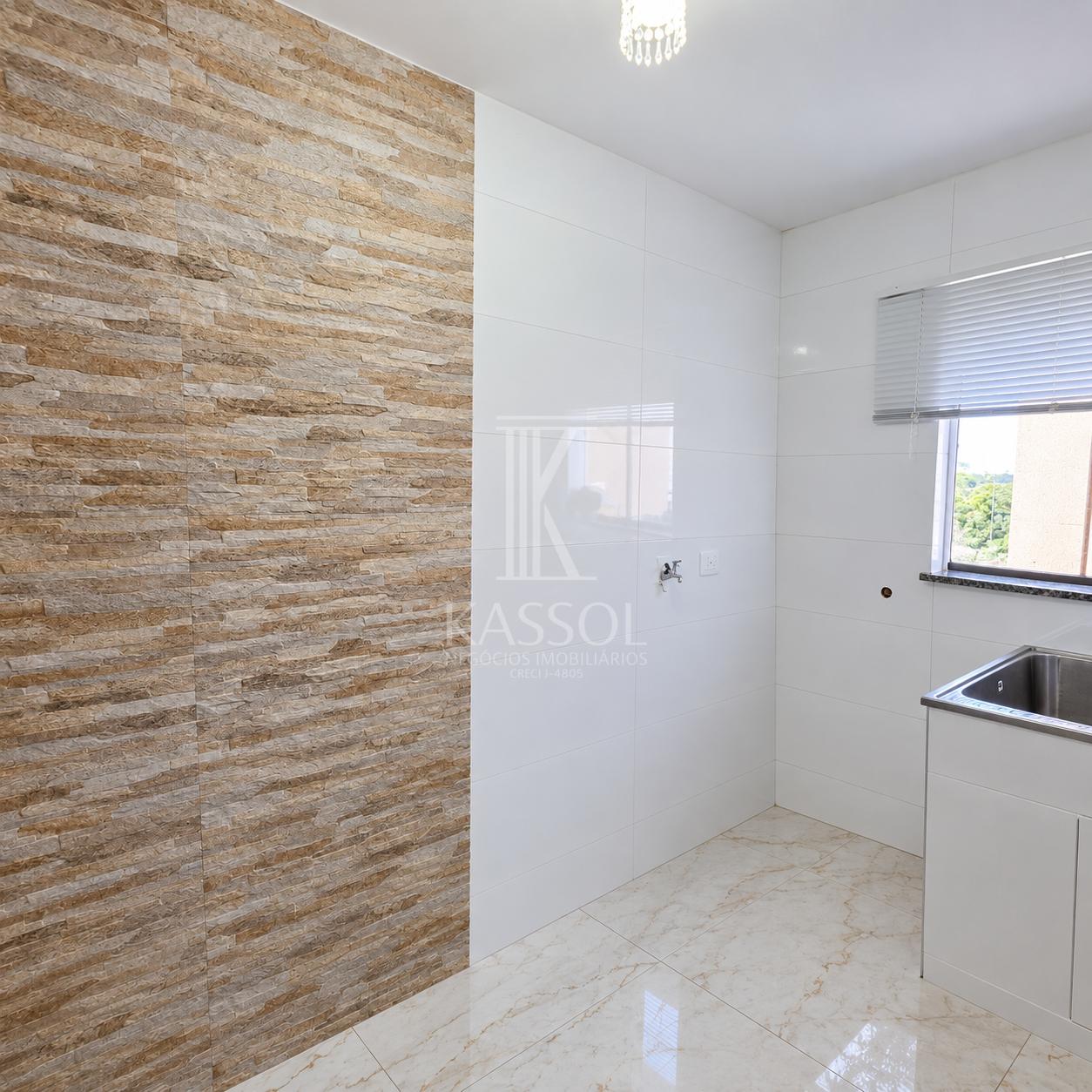 Apartamento venda, Bairro Santa Cruz, 02 Quartos, 01 Vaga de Garagem.