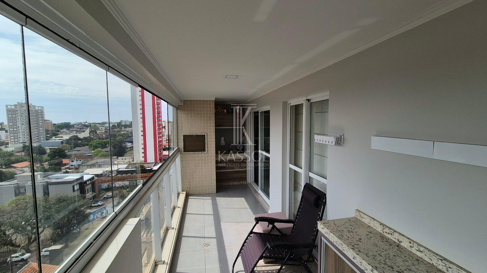 Apartamento no centro de Cascavel, mveis planejados em todos os ambientes!