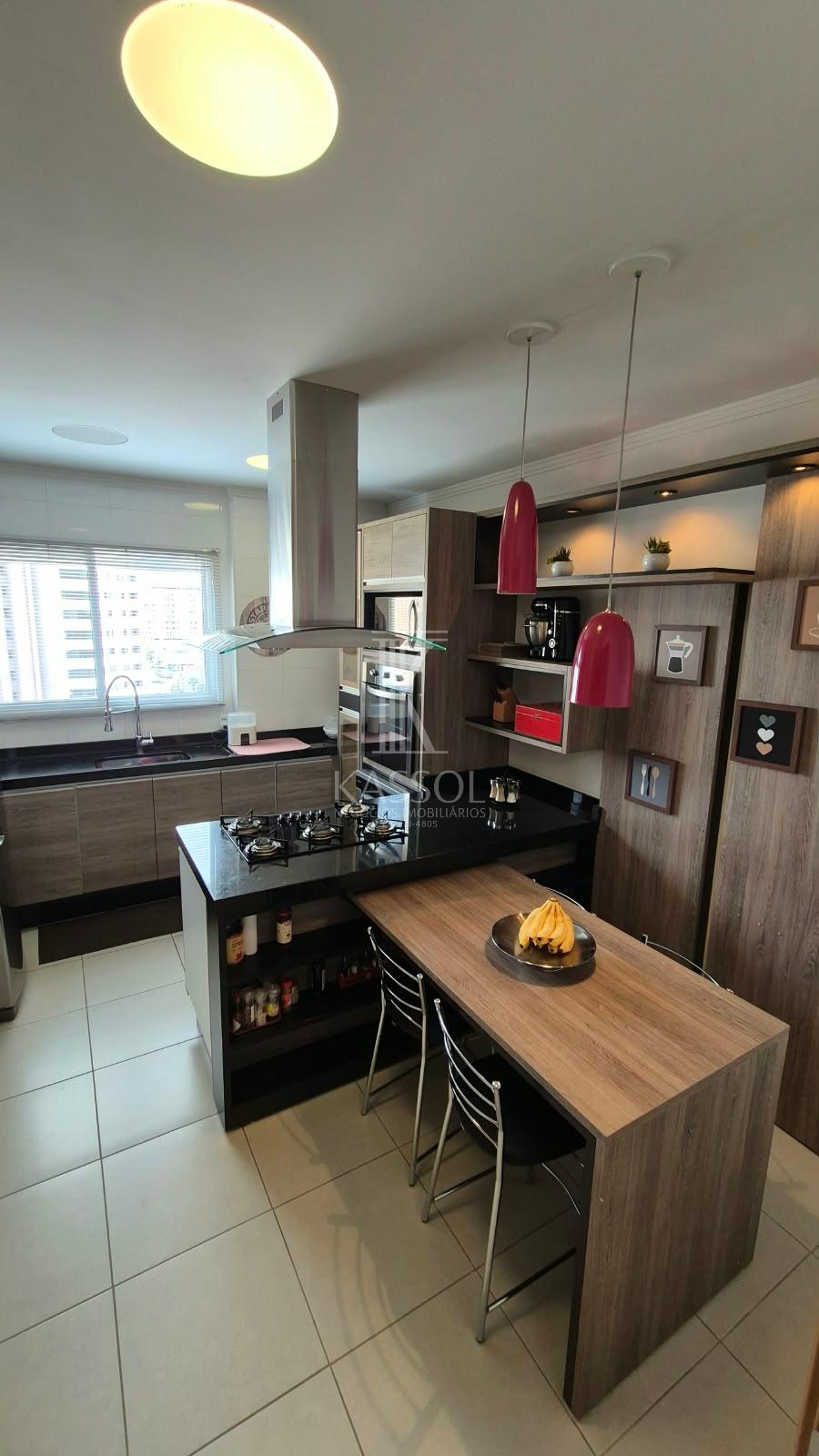 Apartamento no centro de Cascavel, mveis planejados em todos os ambientes!
