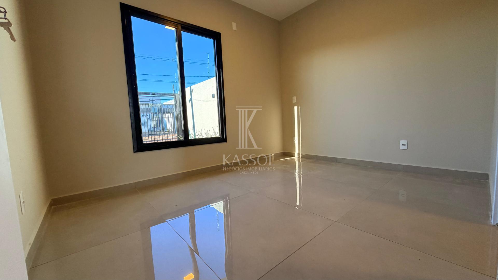 Casa nova, Paraíso Tropical I, CASCAVEL - PR, pronta para morar!