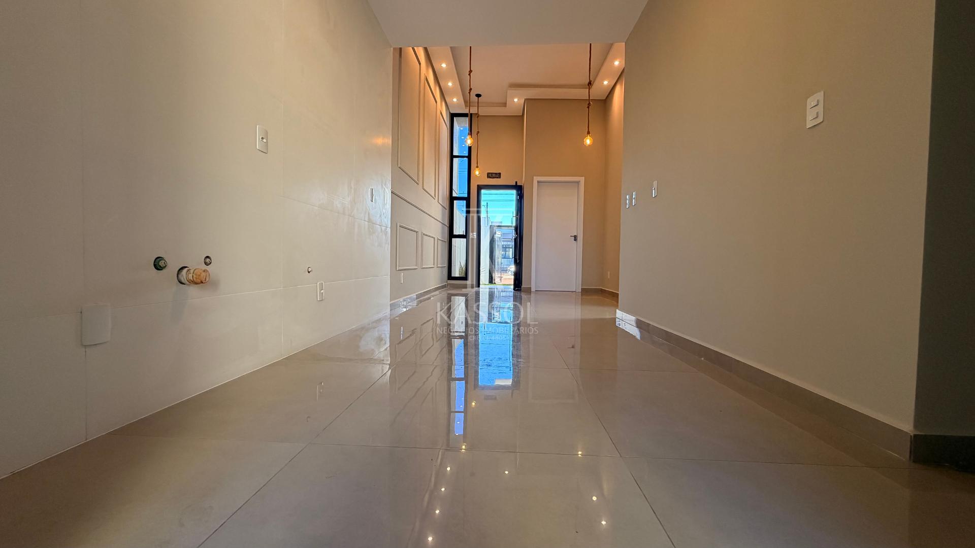 Casa nova, Paraíso Tropical I, CASCAVEL - PR, pronta para morar!