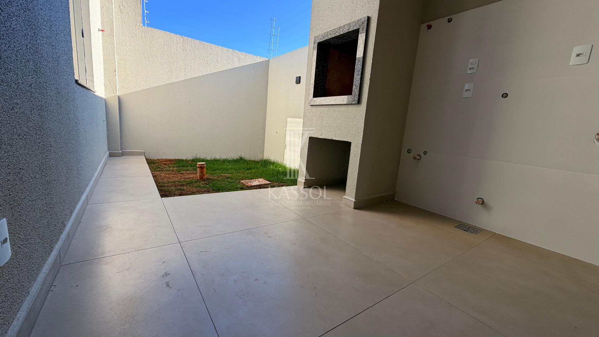 Casa nova, Paraíso Tropical I, CASCAVEL - PR, pronta para morar!