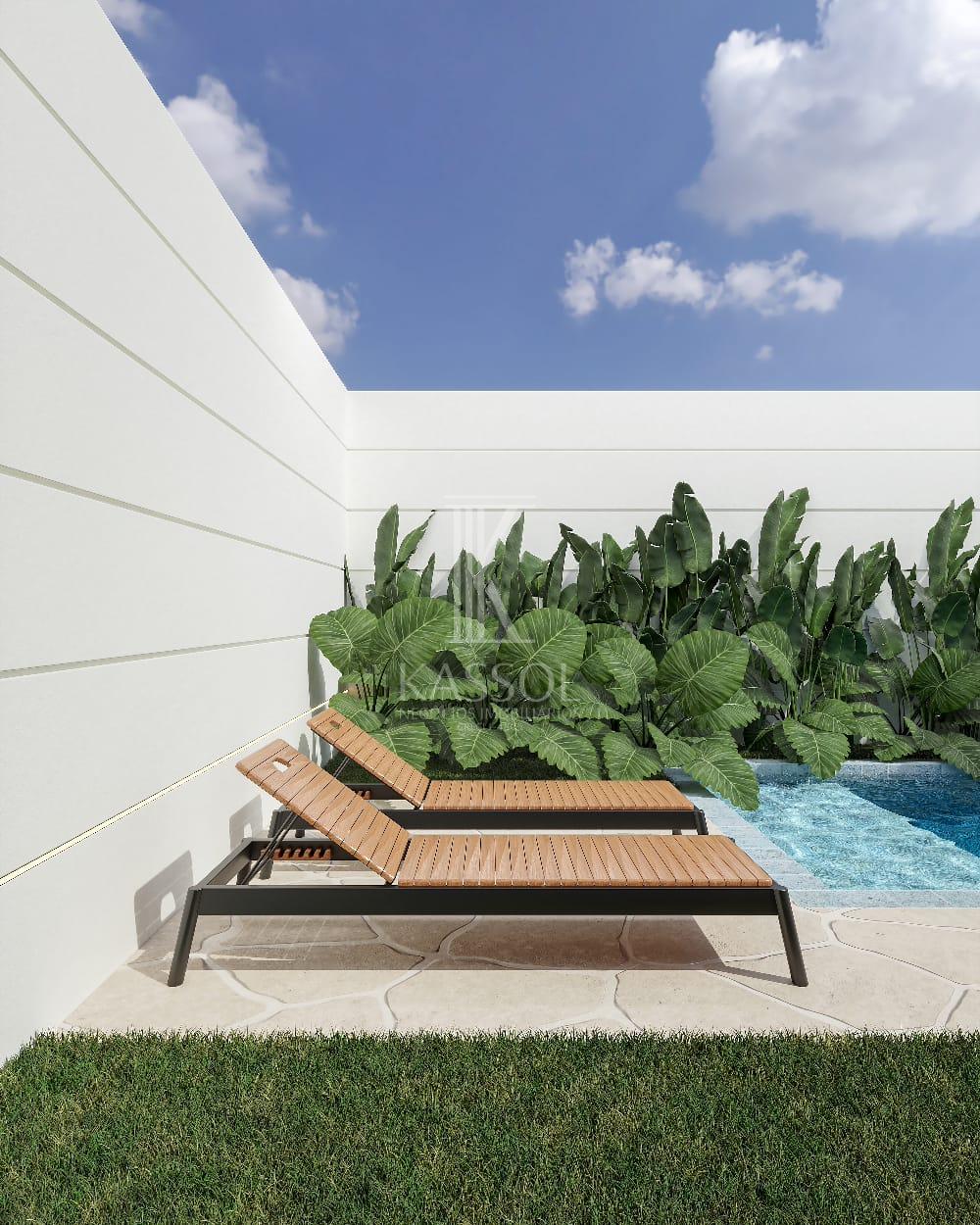 Sobrado de alto padrão no Country: 315m² de área construída 03 suítes e piscina;