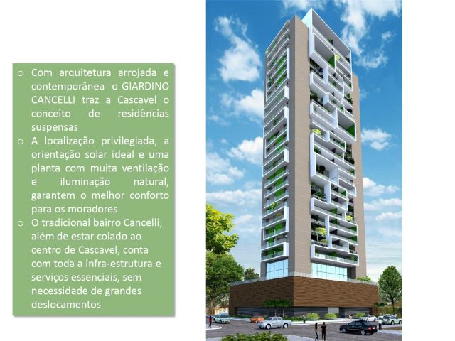 APARTAMENTO BAIRRO CANCELLI - GIARDINO CANCELLI