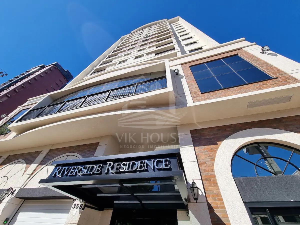 APARTAMENTO PARA VENDA E LOCAÇÃO MOBILIADO NO EDÍFICIO RIVERSIDE - CENTRO