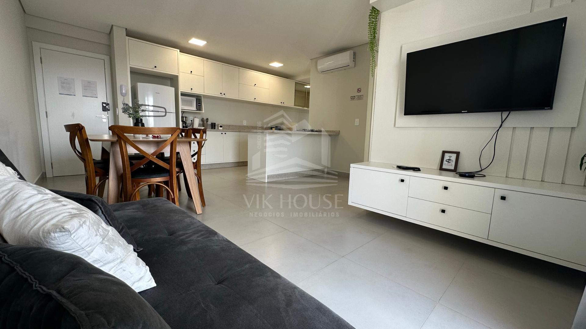 APARTAMENTO MOBILIADO PARA VENDA NO EDIFÍCIO CANCUN - CENTRO
