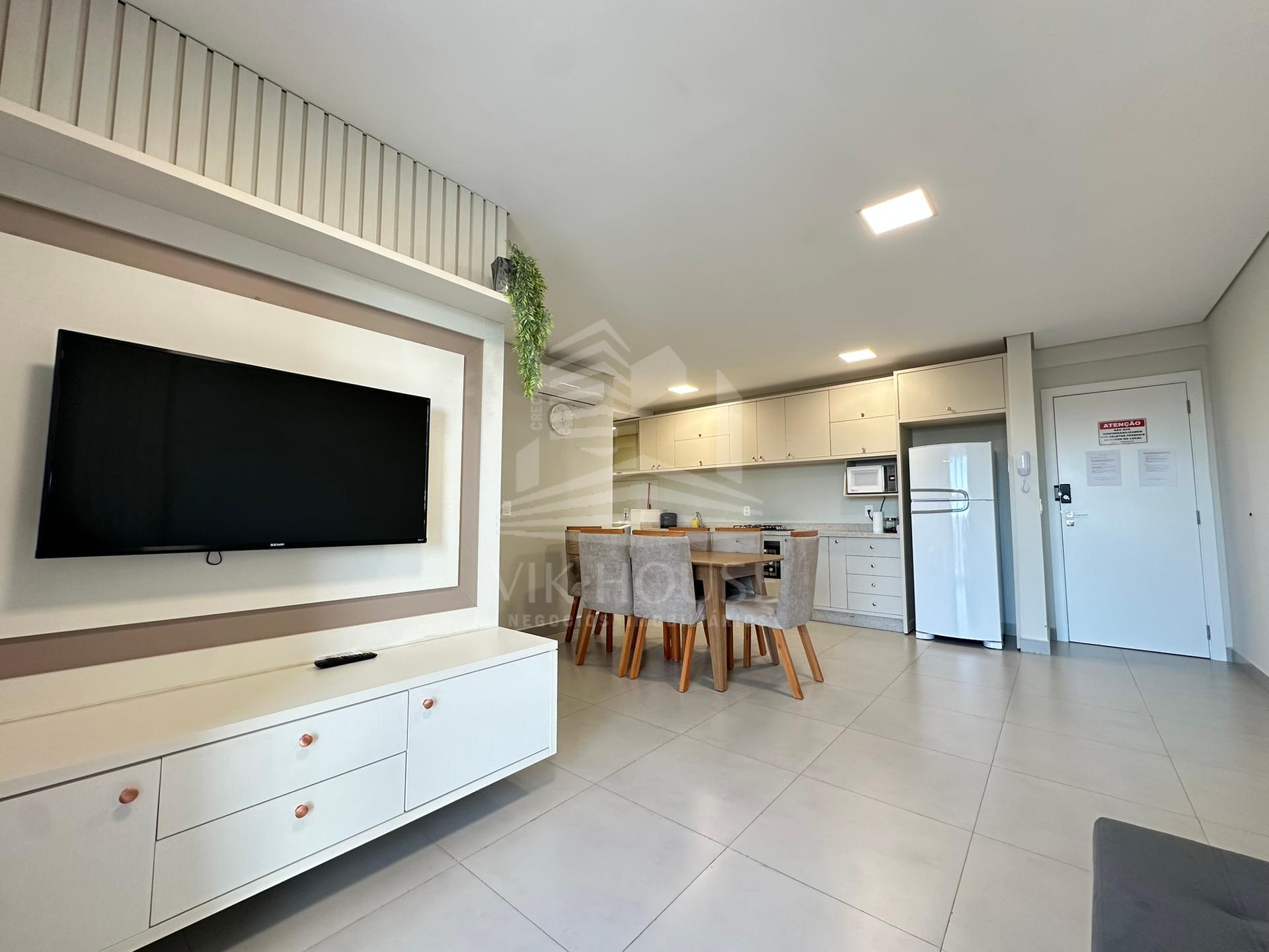 APARTAMENTO TOTALMENTE MOBILIADO PARA VENDA NO EDIFÍCIO CANCUN