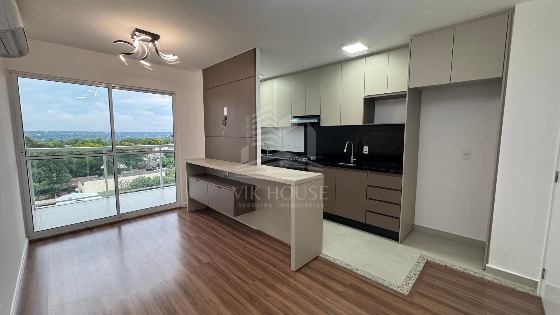 APARTAMENTO SEMI MOBILIADO PARA LOCAÇÃO NO EDIFÍCIO ROYAL LEGACY.