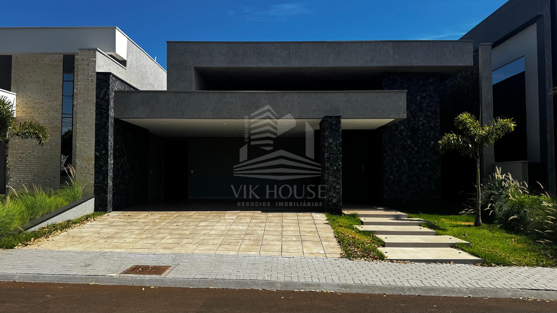 CASA NOVA COM 3 SUÍTES A VENDA NO CONDOMINIO SAFIRA - FOZ DO IGUAÇU