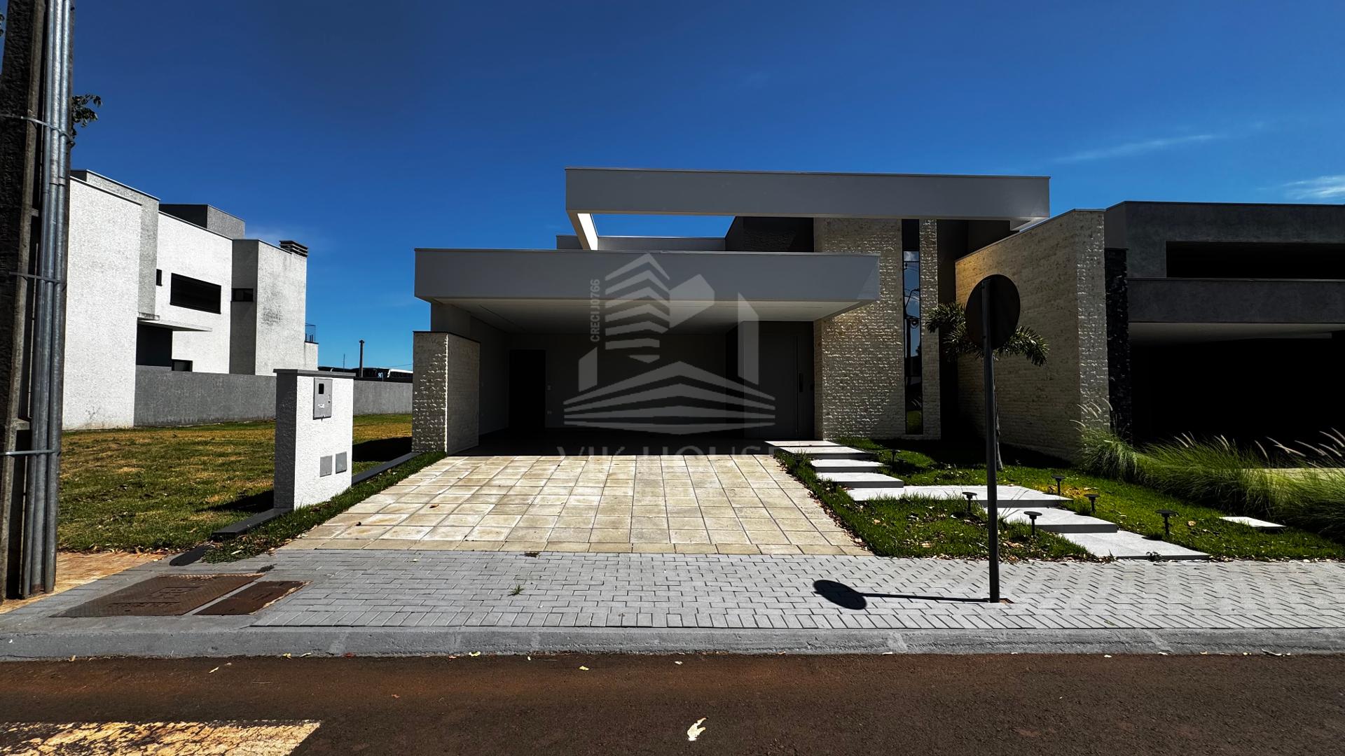 CASA NOVA COM 3 SUÍTES A VENDA NO CONDOMINIO SAFIRA - FOZ DO IGUAÇU