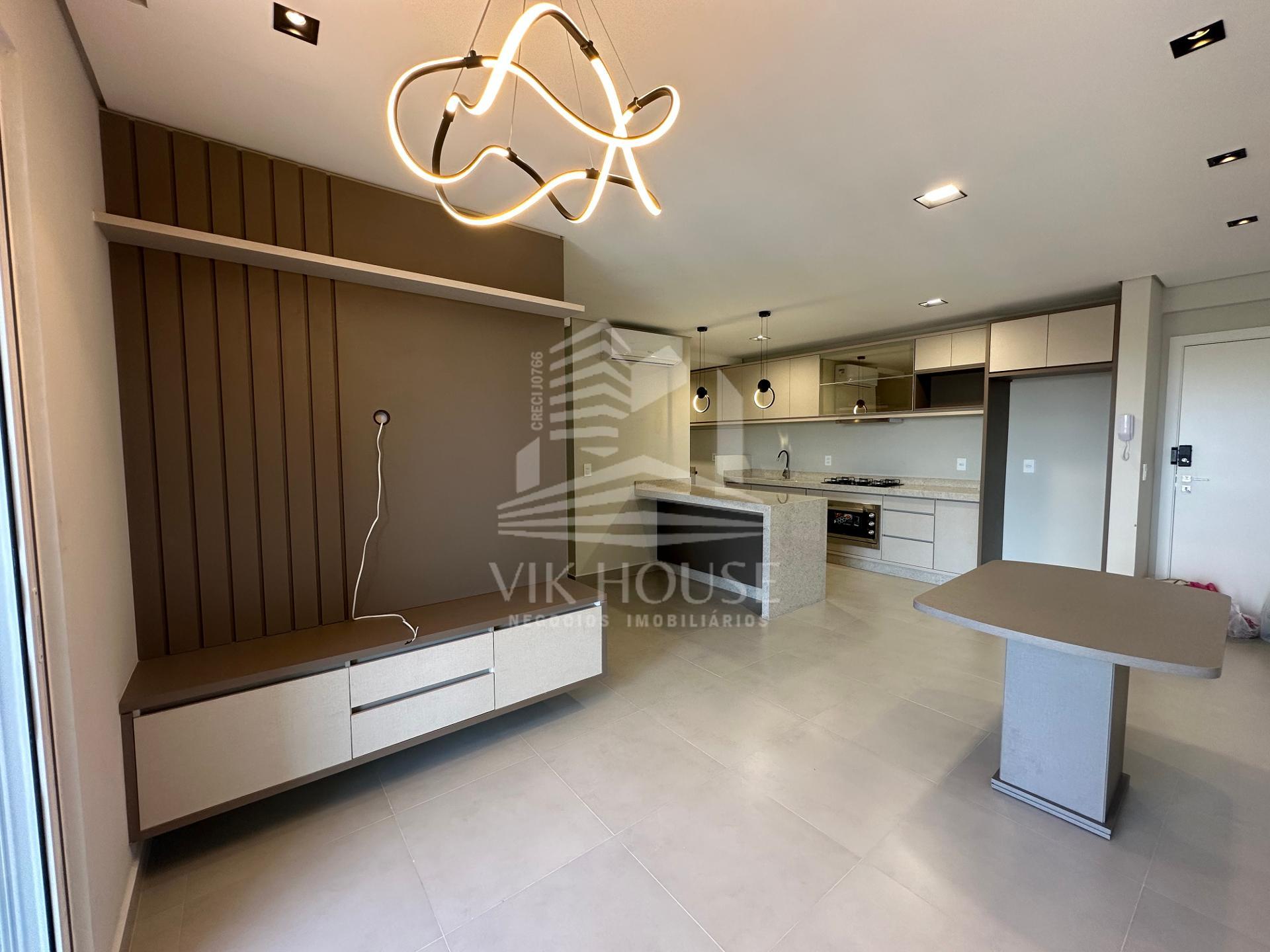 APARTAMENTO SEMI MOBILIADO PARA LOCAÇÃO NO EDIFÍCIO CANCUN.