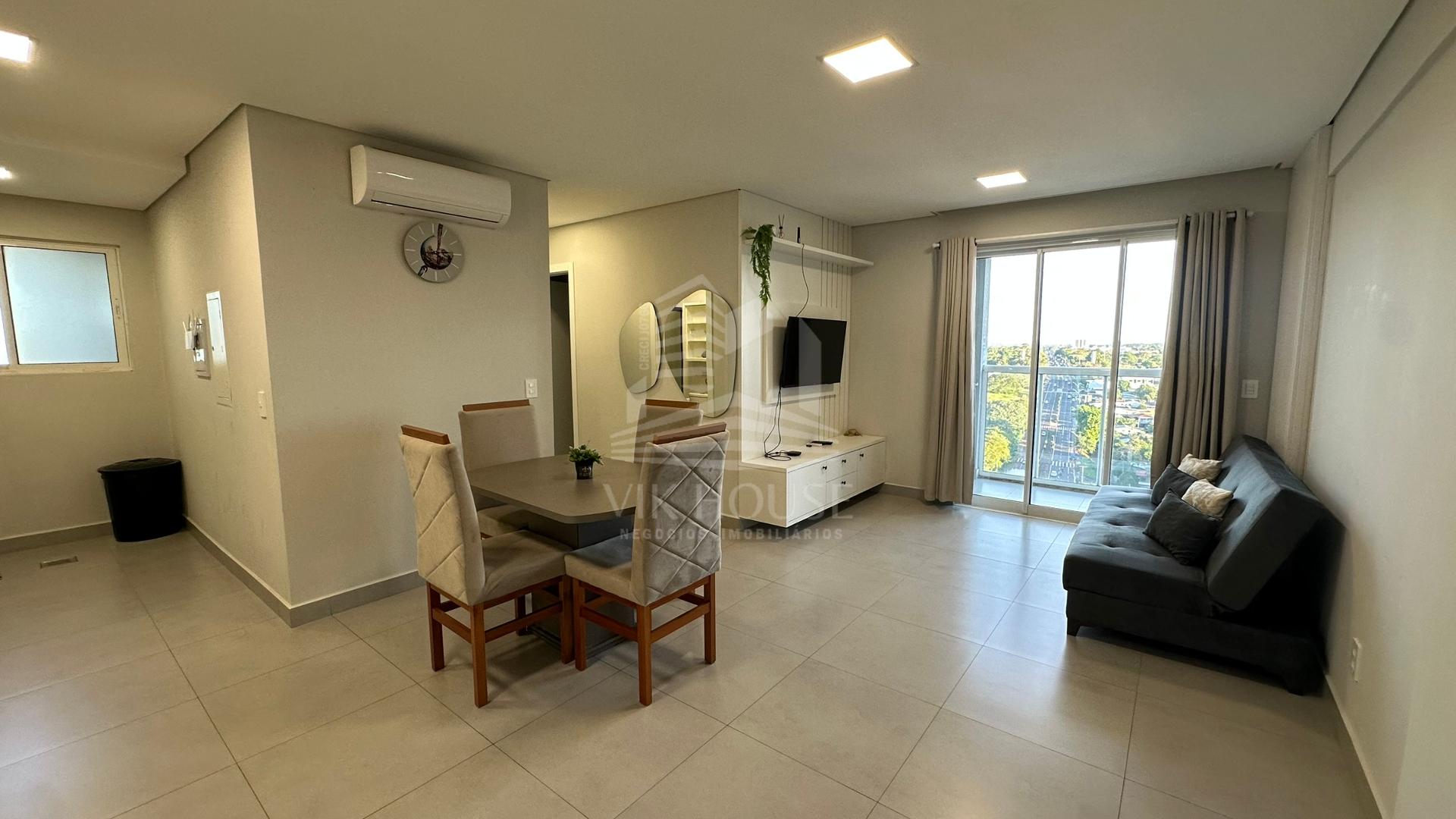 APARTAMENTO MOBILIADO DISPONÍVEL PARA VENDA NO EDIFICIO ROYAL LEGACY.