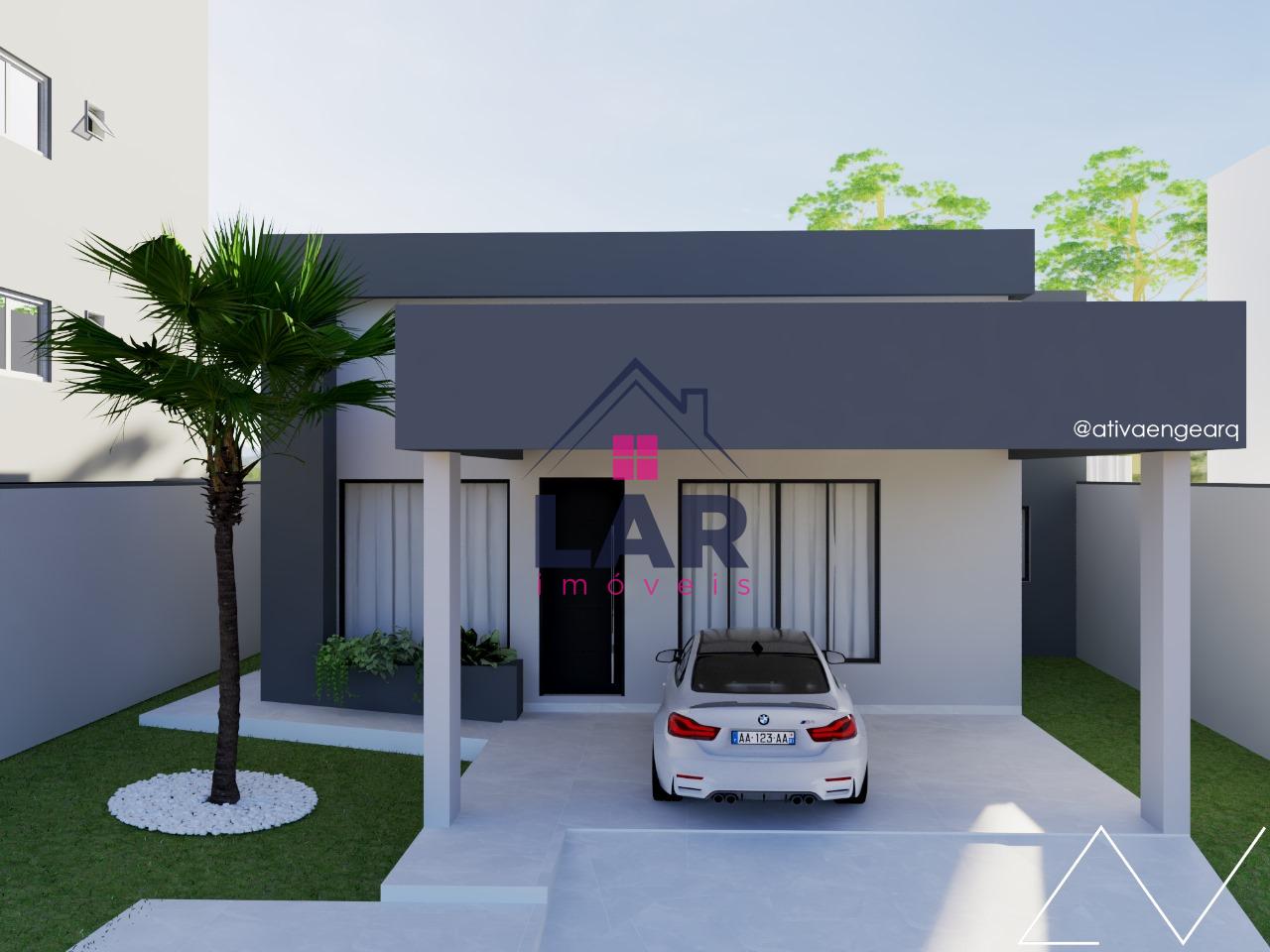 Uma casa de alto padrão localizada no bairro Santa Rita II
