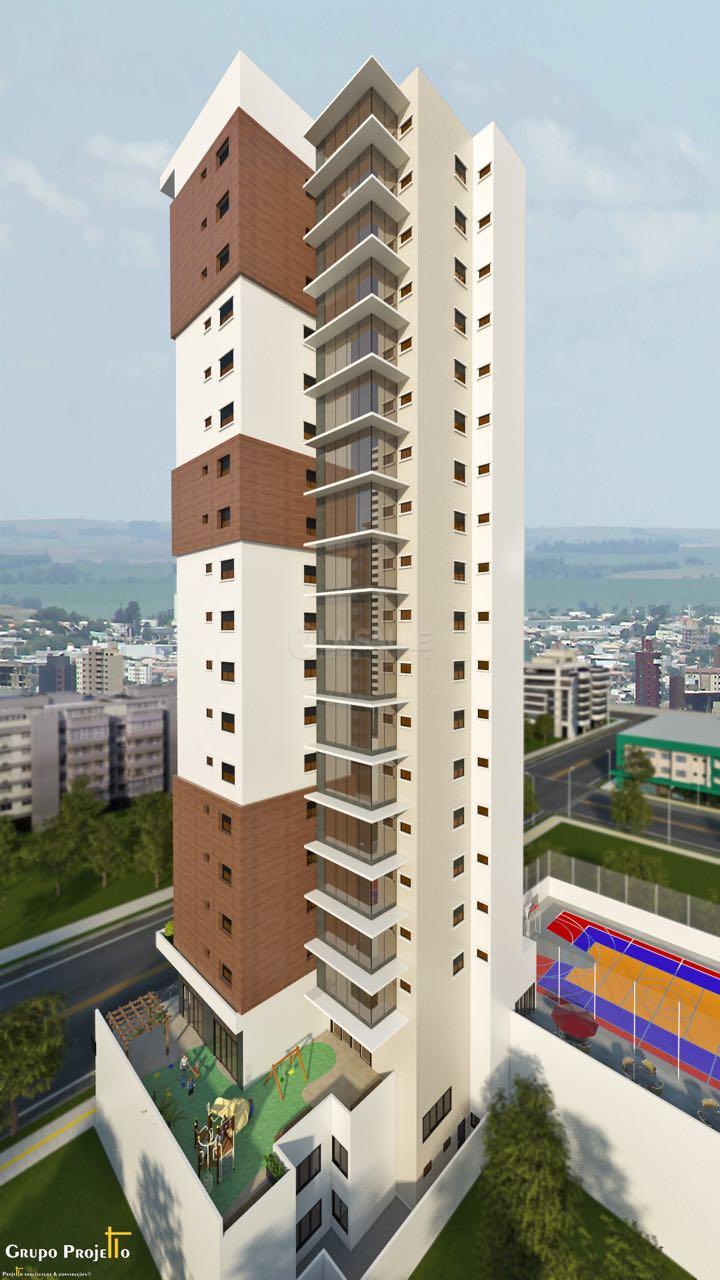 Apartamento á venda  no Edifício Living, com suíte   02 quartos e 02 vagas de garagem