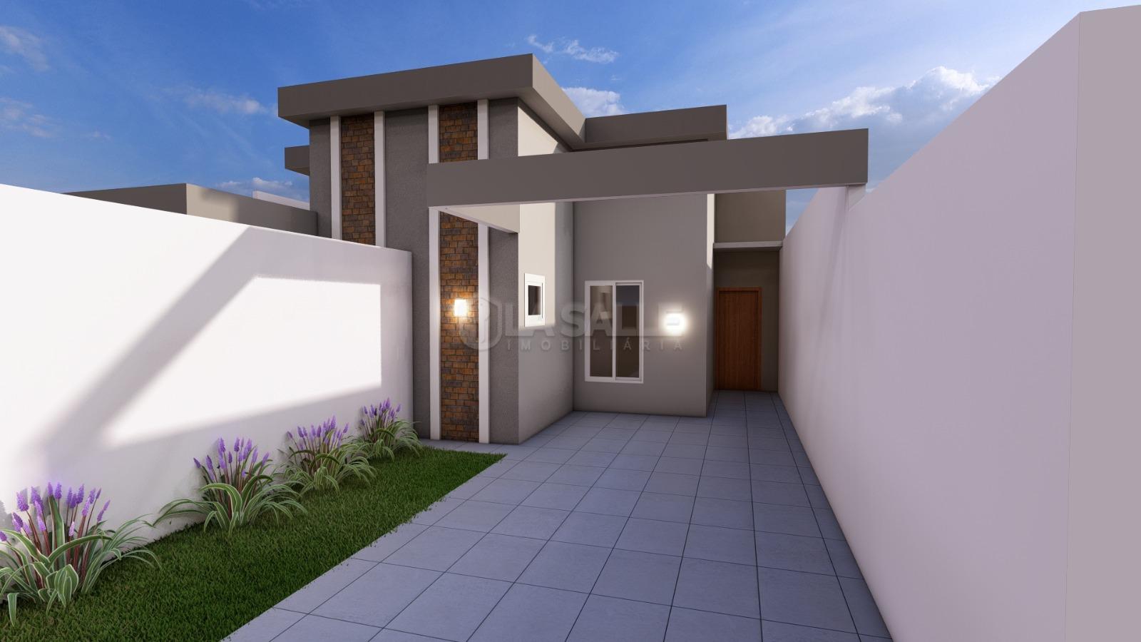 Casa á venda no Jardim Coopagro com 01 suíte   01 quarto, churrasqueira e vaga de garagem