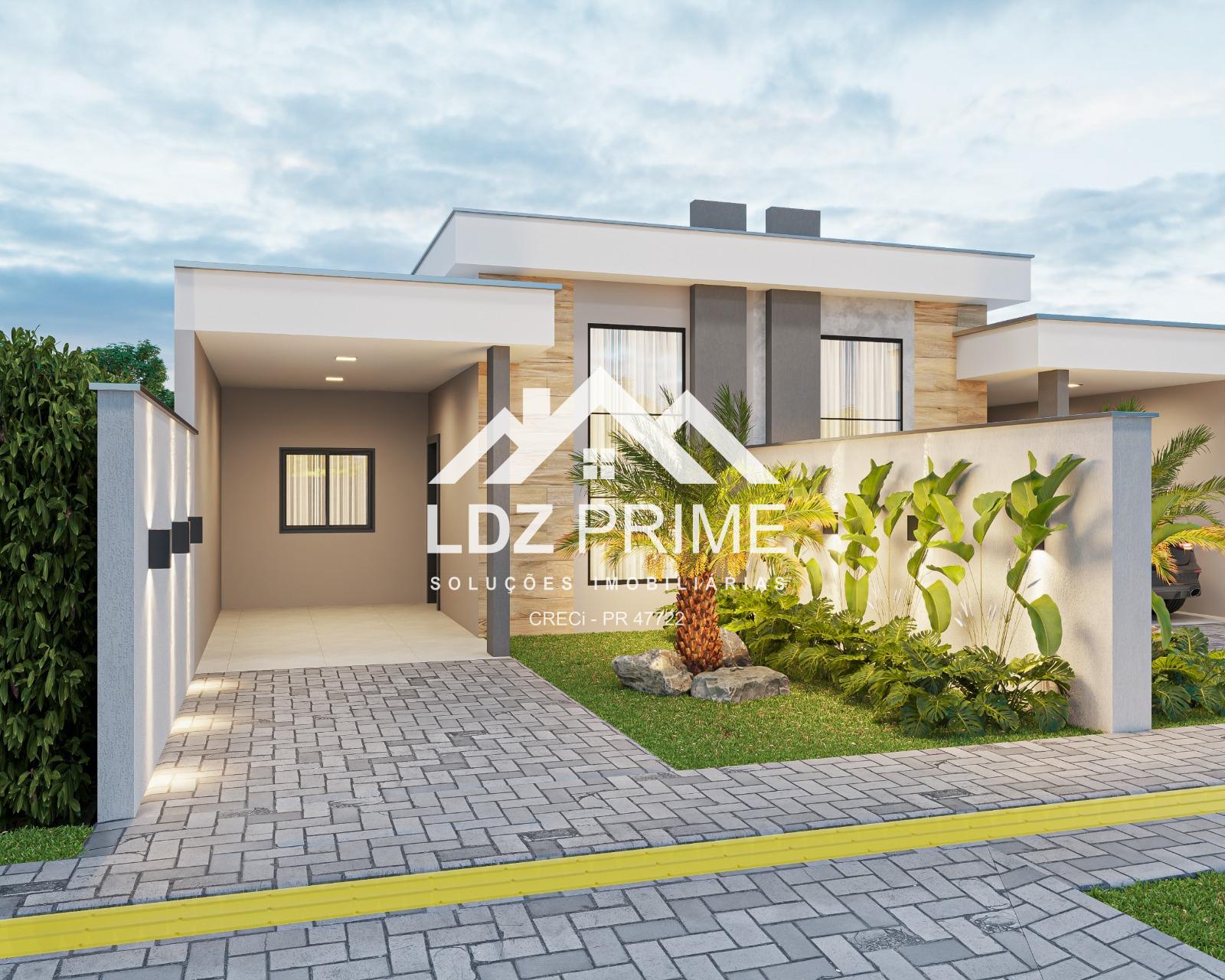 Casa Geminada em construção de 73 m  ,  localizada no Loteamen...