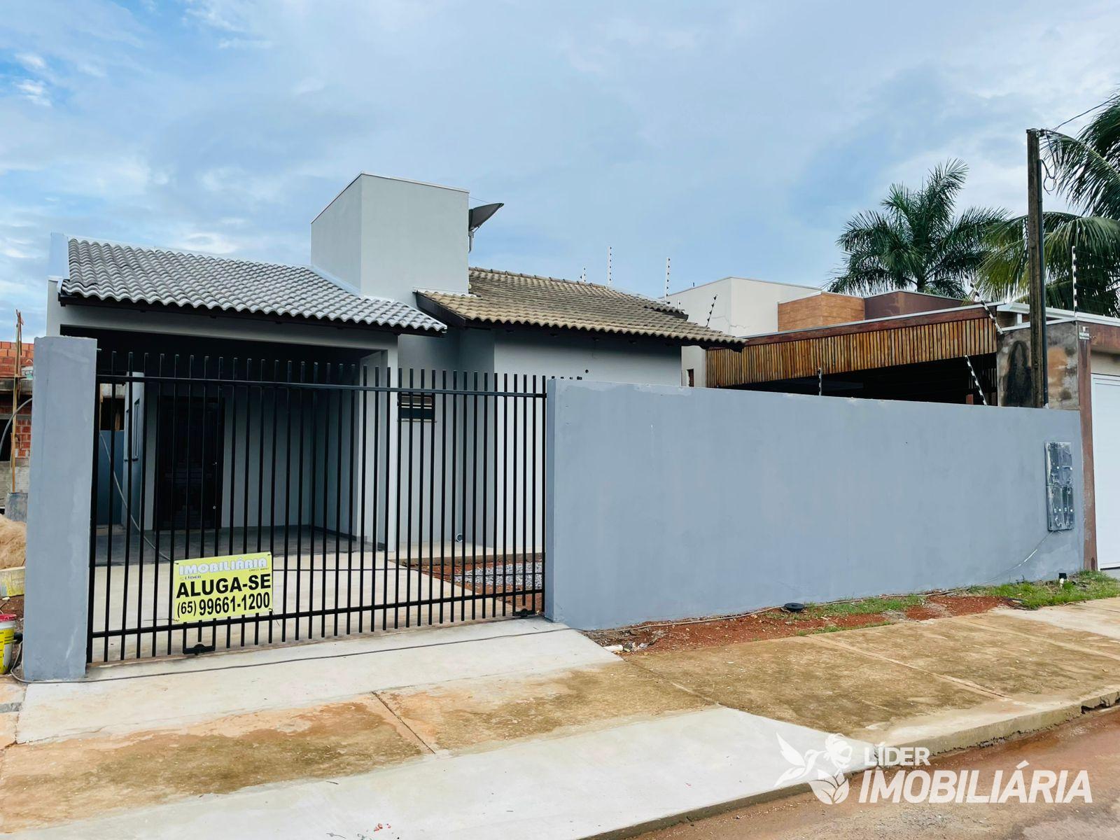 CASA PARA LOCAÇÃO, BAIRRO PARQUE DAS EMAS, LUCAS DO RIO VERDE MT