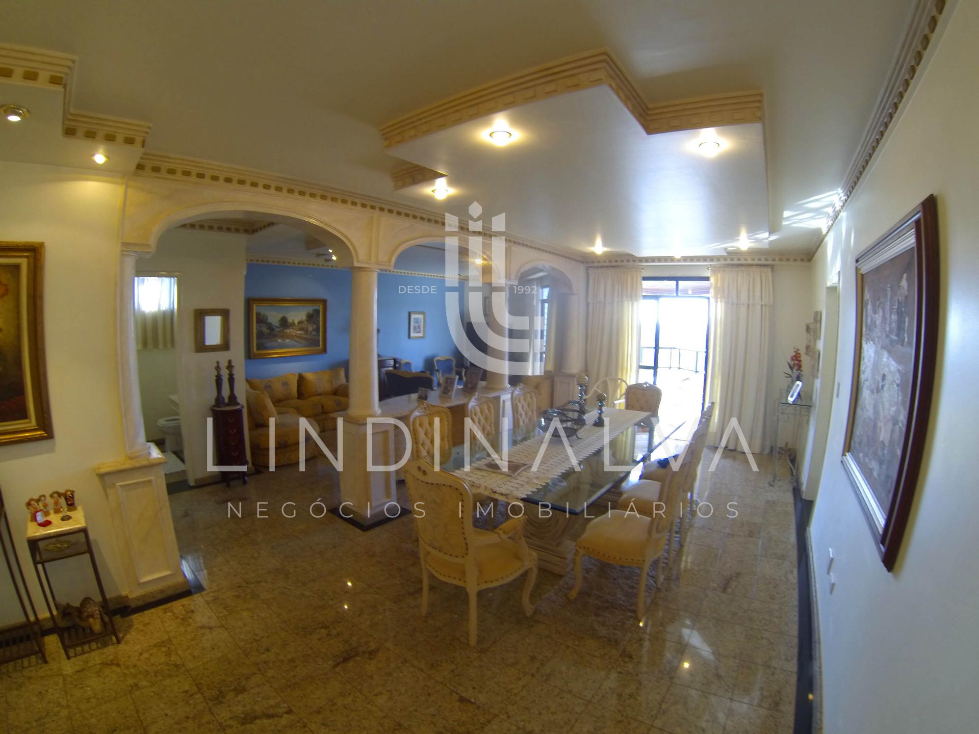 Apartamento alto padrão no Ed. Athenas com 4 dormitórios e 2 v...