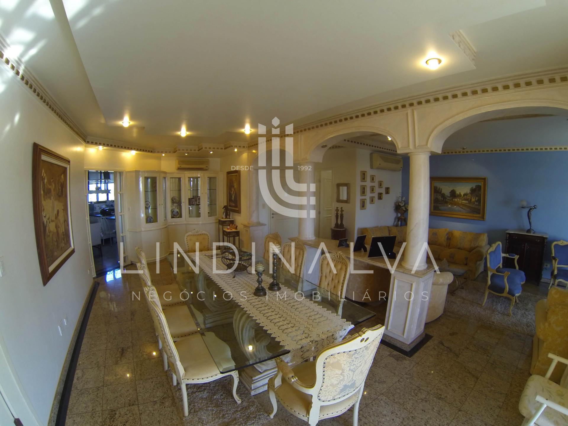 Apartamento alto padrão no Ed. Athenas com 4 dormitórios e 2 v...