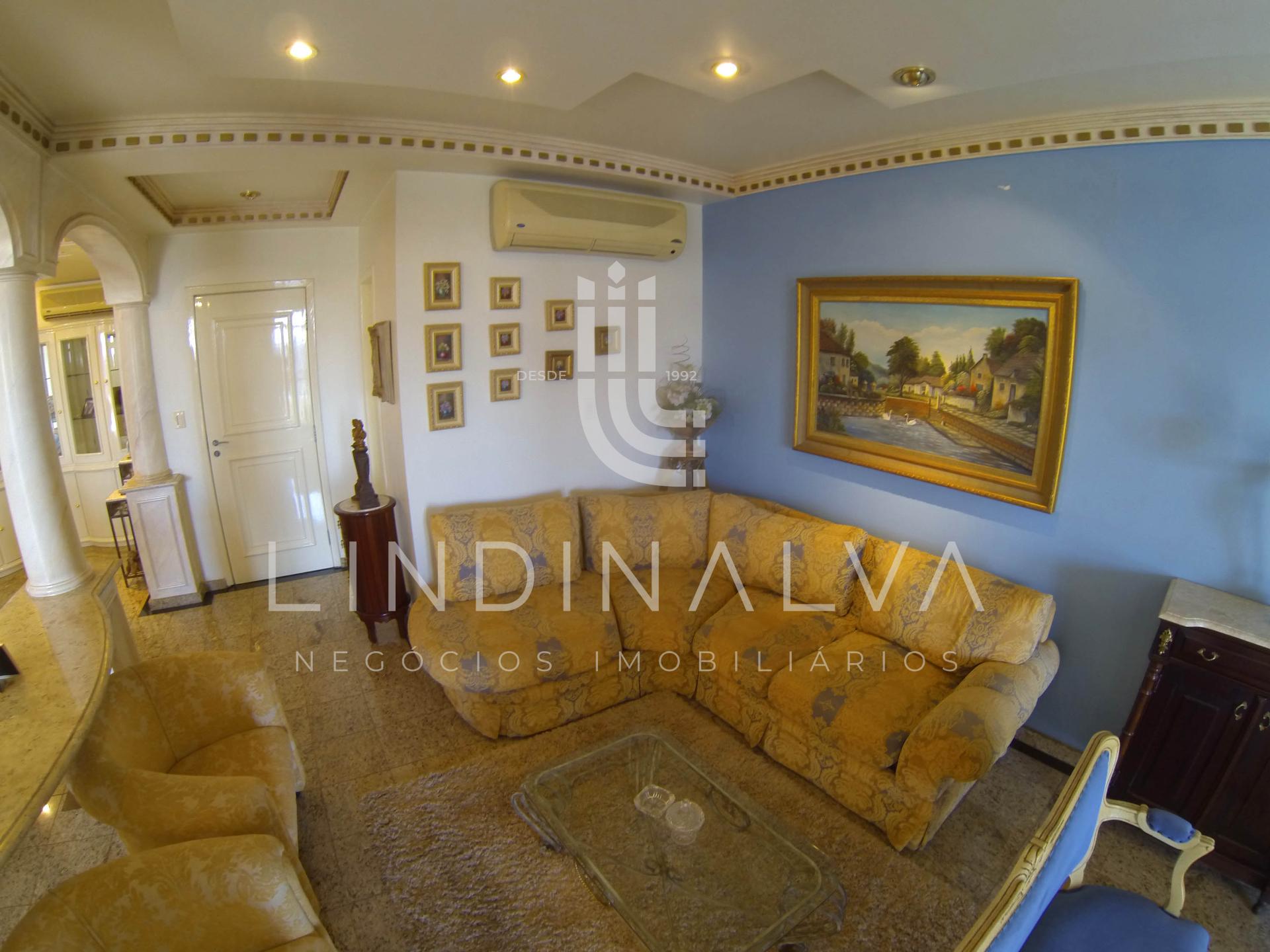 Apartamento alto padrão no Ed. Athenas com 4 dormitórios e 2 v...