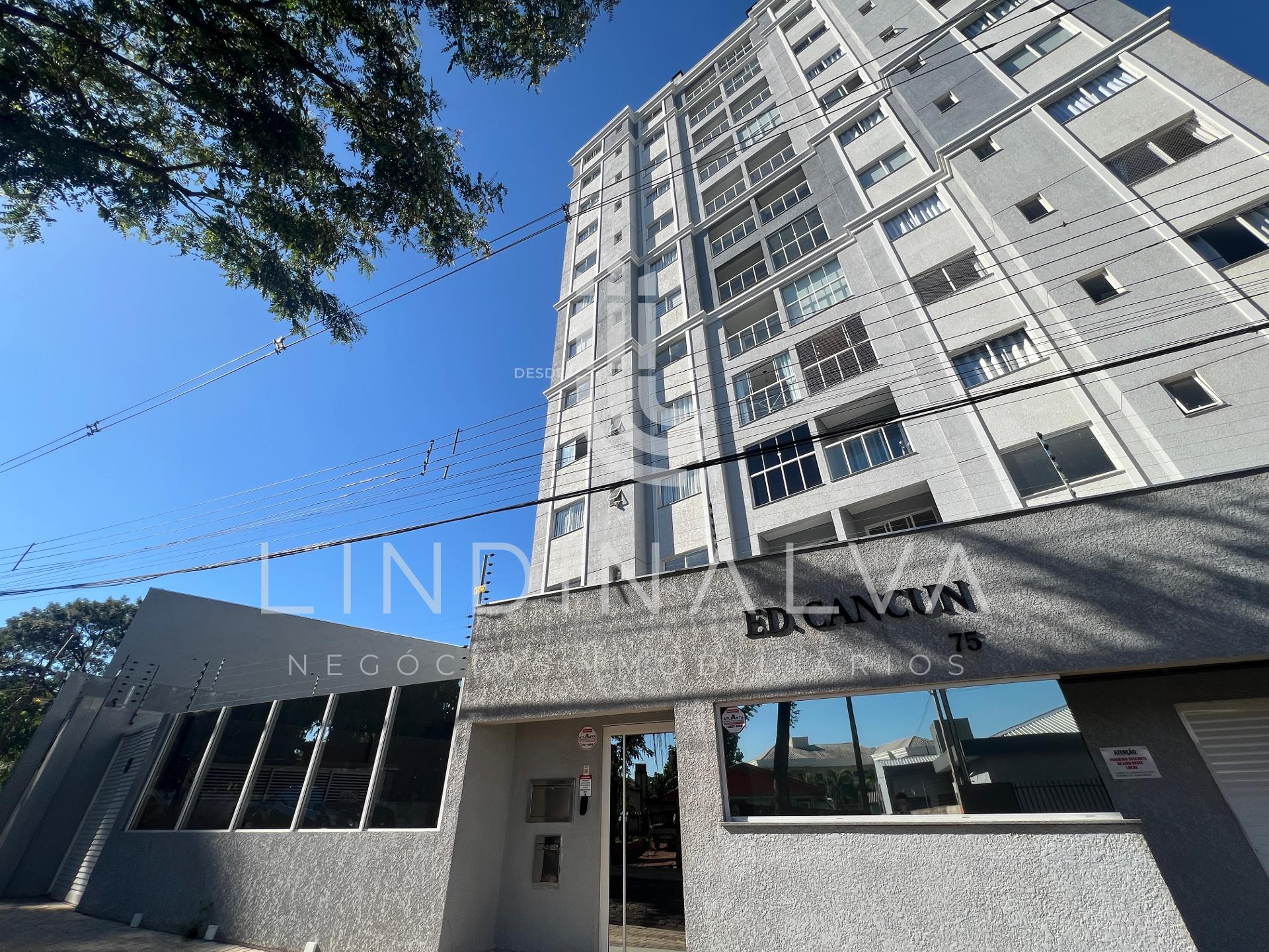 Apartamento Mobiliado com Suíte e 2 quartos no Edifício Cancun...