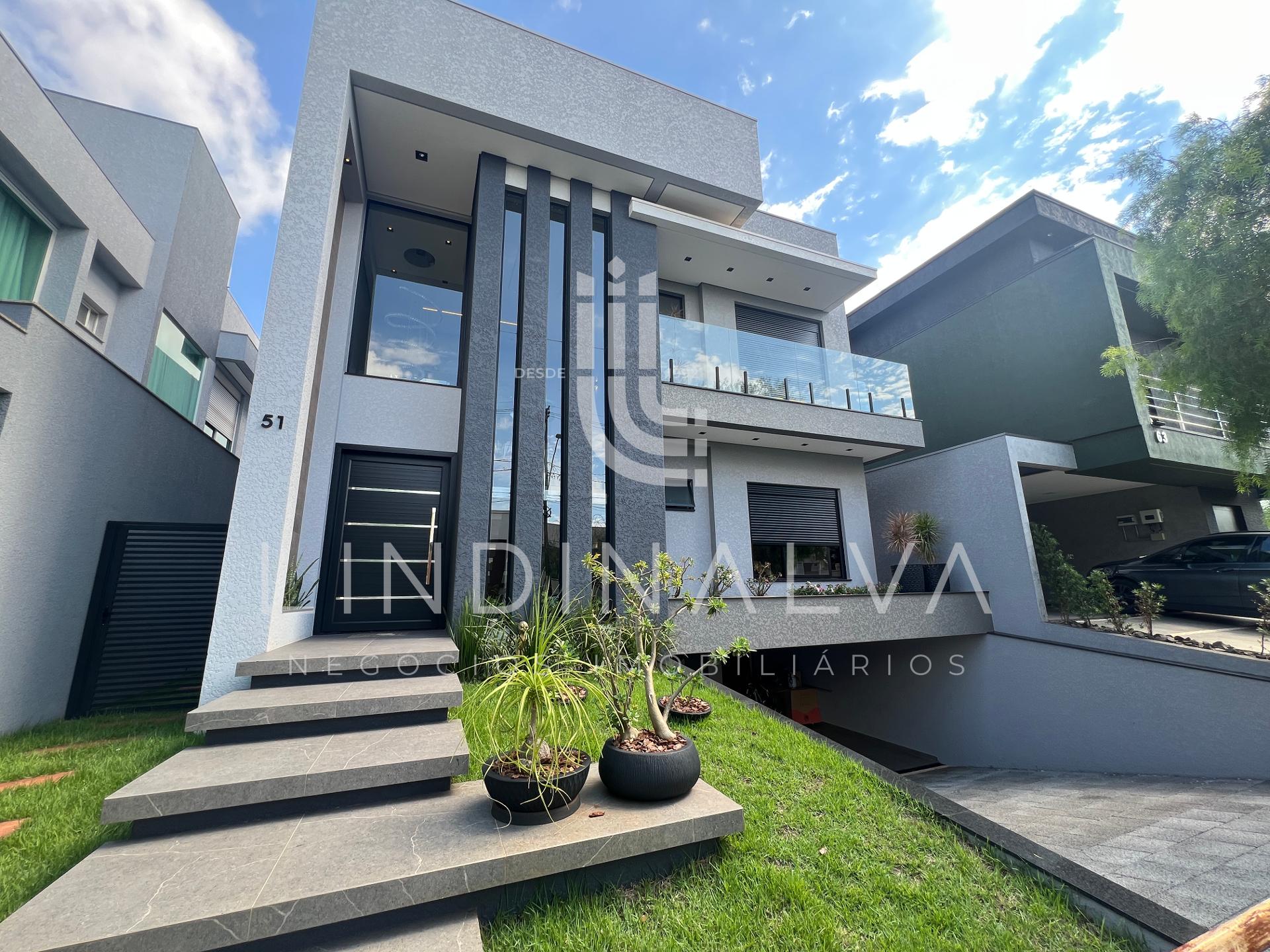 Sobrado recém construído e mobiliado com 4 suítes, área gourme...