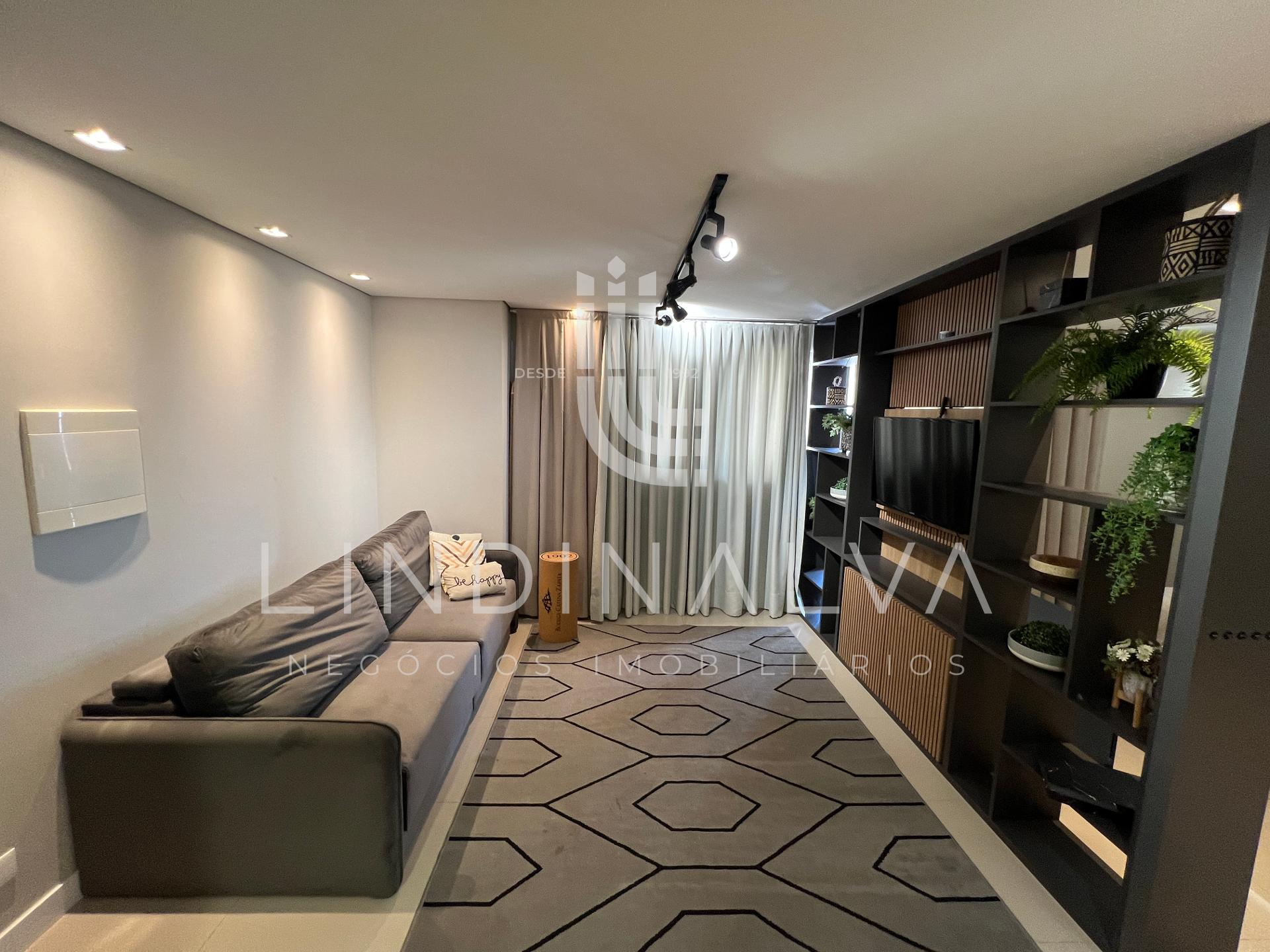 Apartamento mobiliado e equipado no Riverside com suíte e saca...