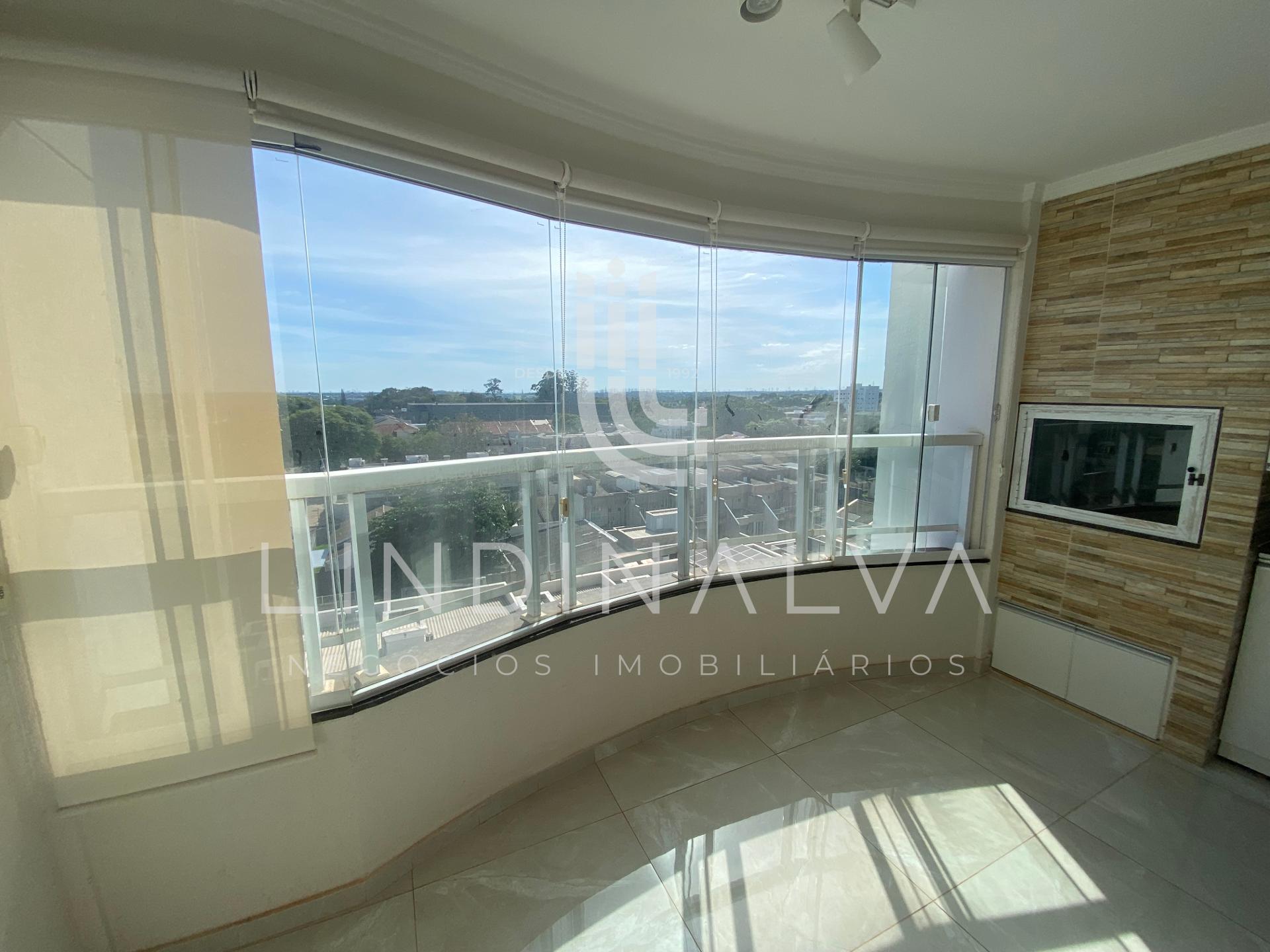 Apartamento mobiliado para locação com suíte e varanda no Jardim Lancaster