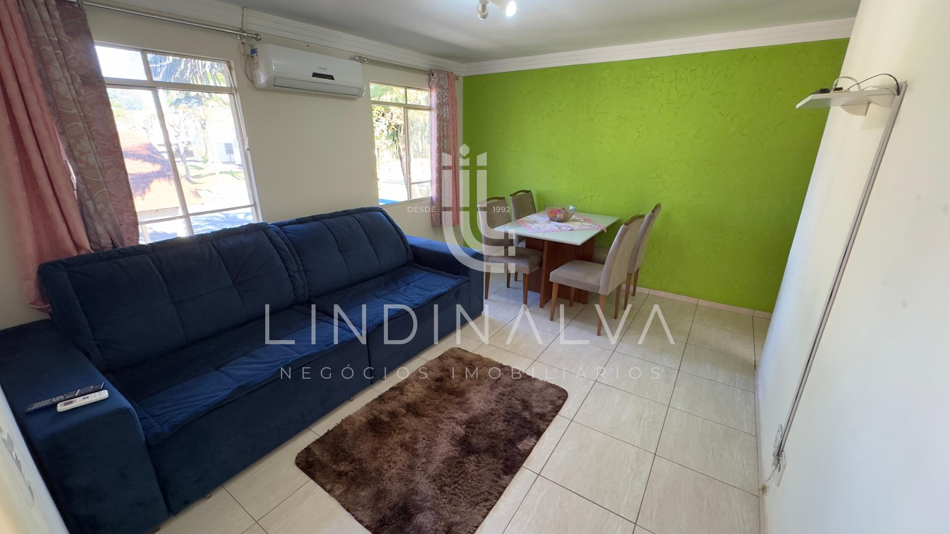 Apartamento mobiliado no Res. Alice, próximo ao Ginásio Costa Cavalcanti