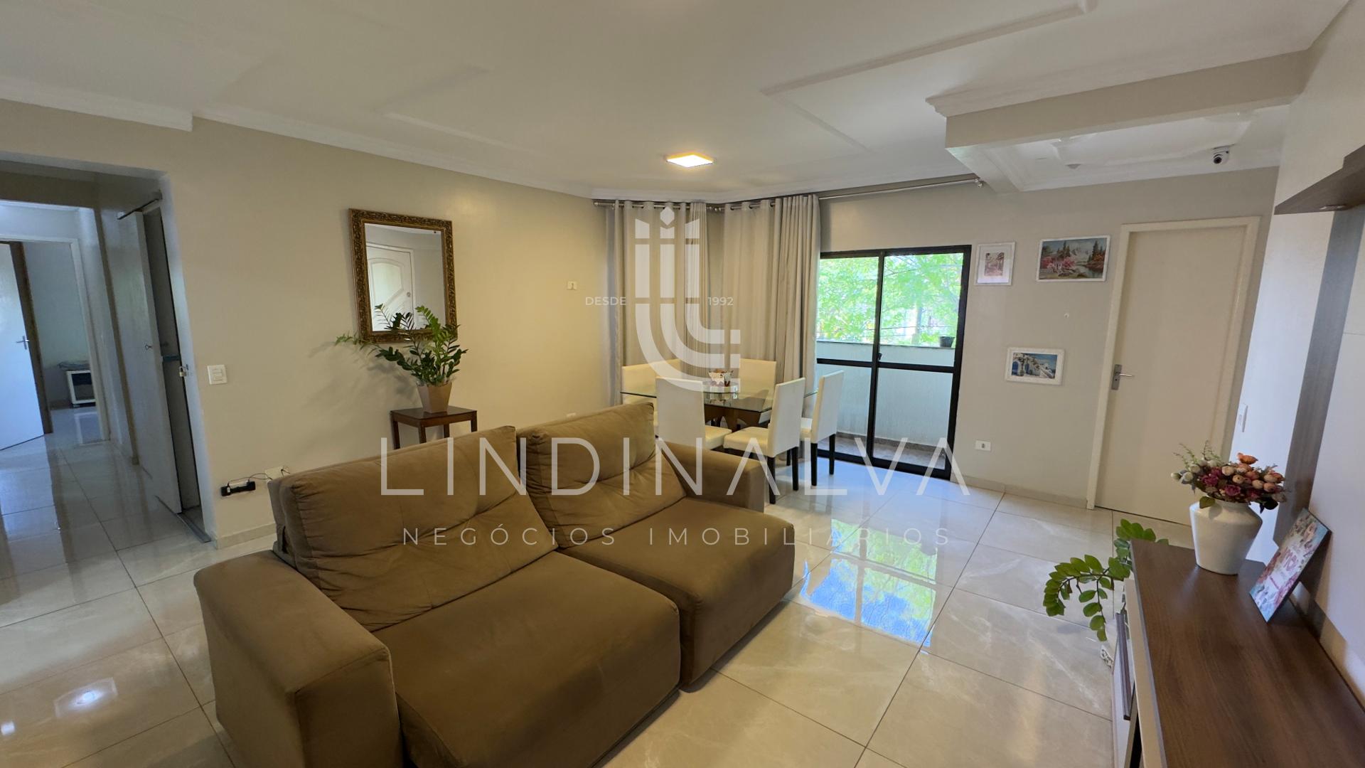 Apartamento mobiliado para locação, no Centro - Ed. Serra Negra.
