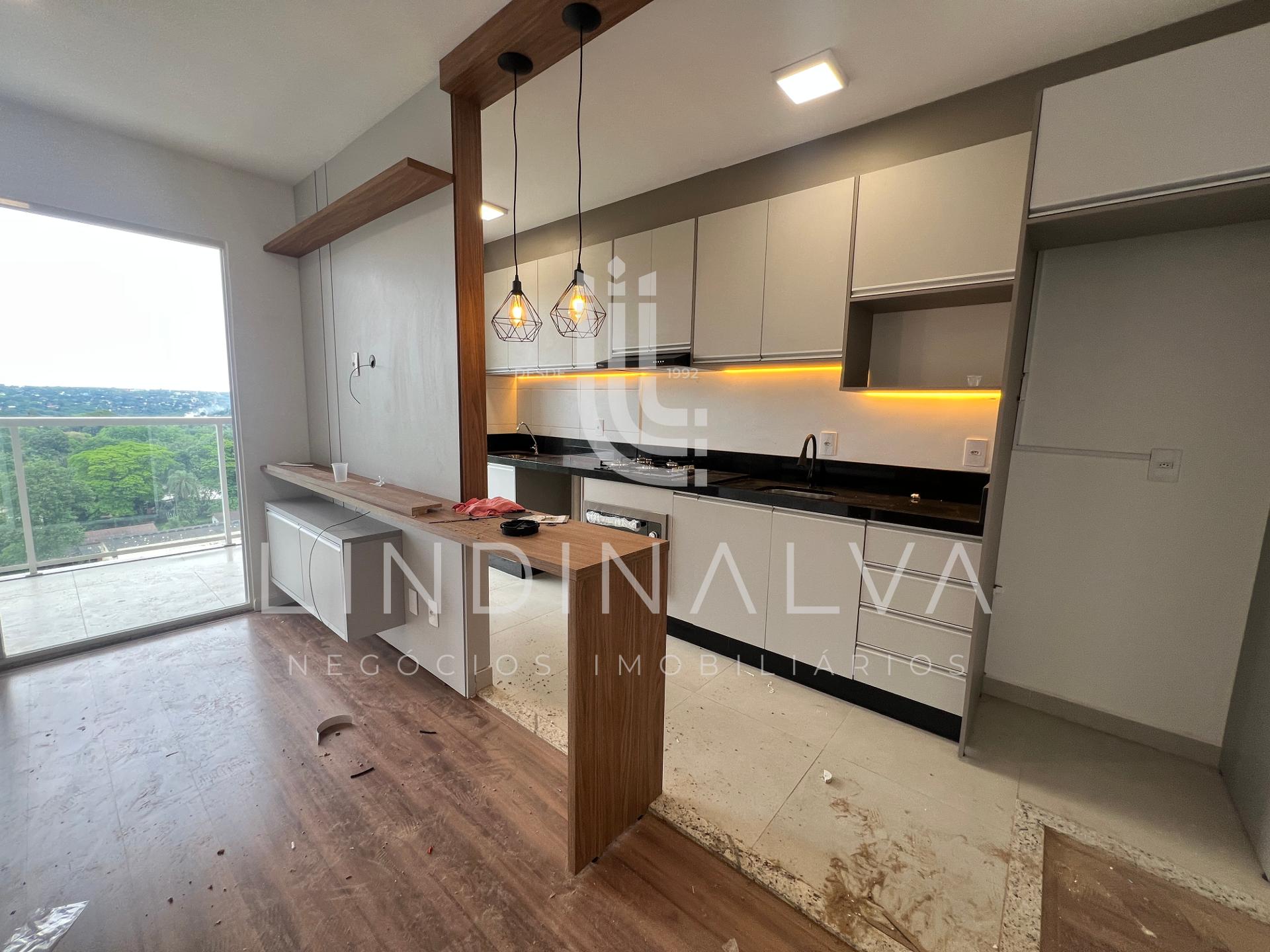 Apartamento mobilado no Royal Legacy com suíte, quarto, sacada gourmet