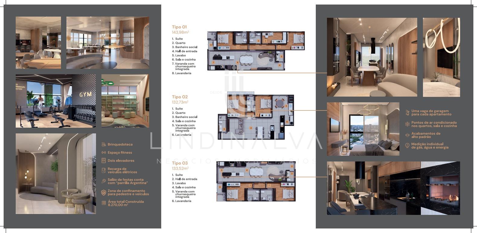 Unique Residence I Apartamentos de 83 a 94 m  no Centro