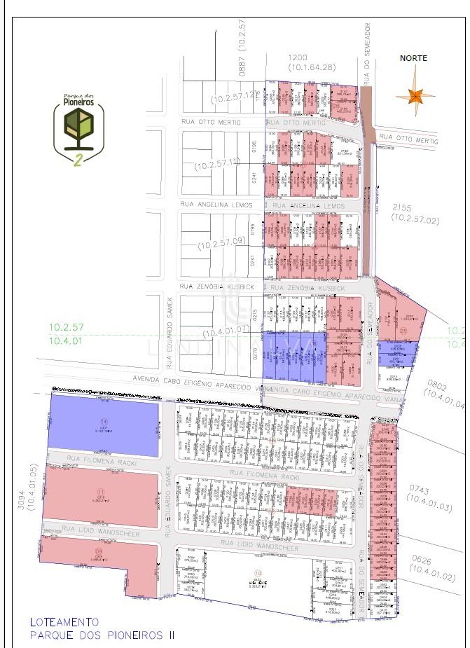 Terrenos a partir de 360 m2 no Parque dos Pioneiros II - Entra...