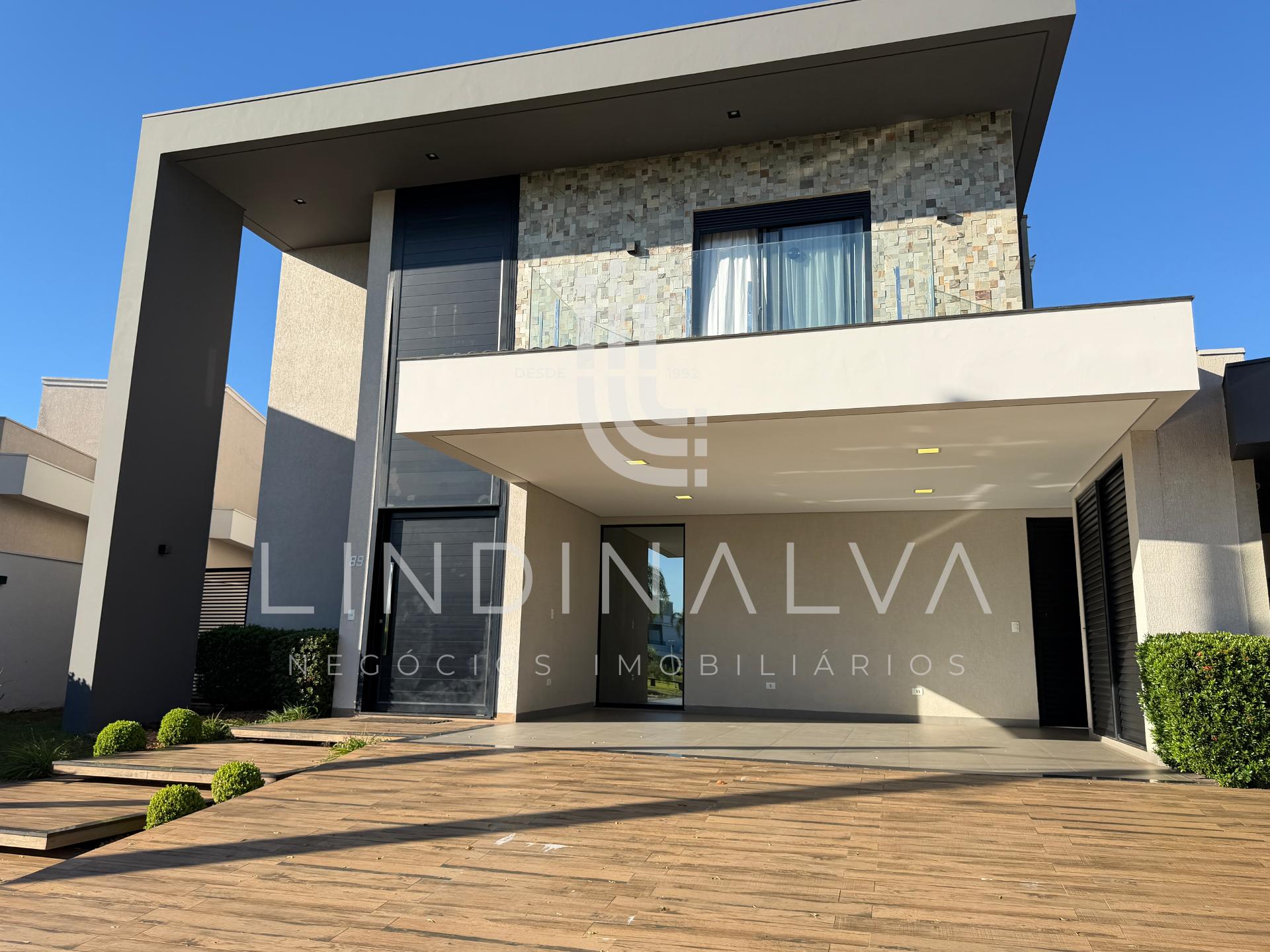 Sobrado de alto padrão no Terras Alpha I, com 3 suítes, quarto...