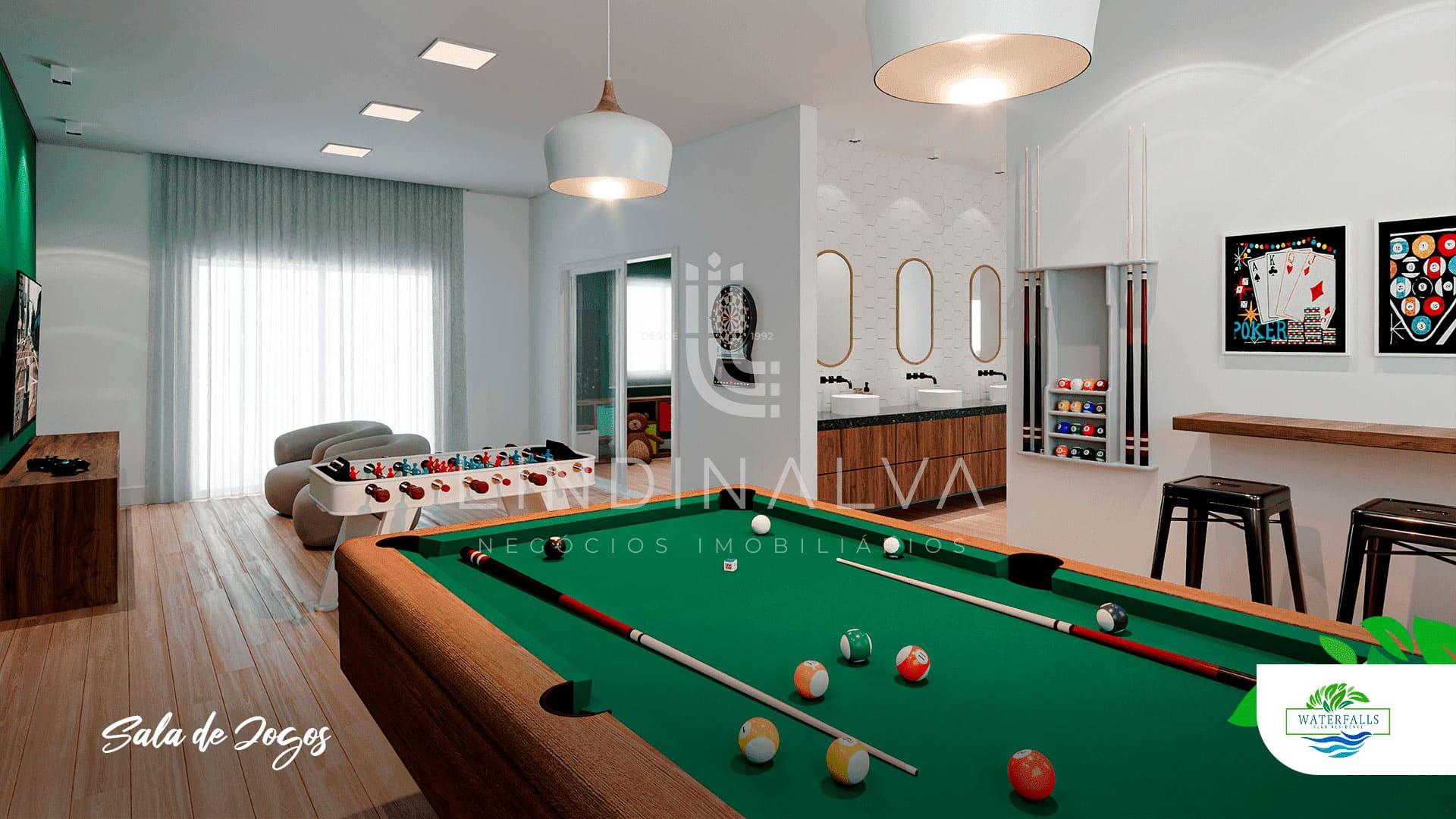 Apartamento à venda no Waterfalls Residence, 46m2 - Vila Perola