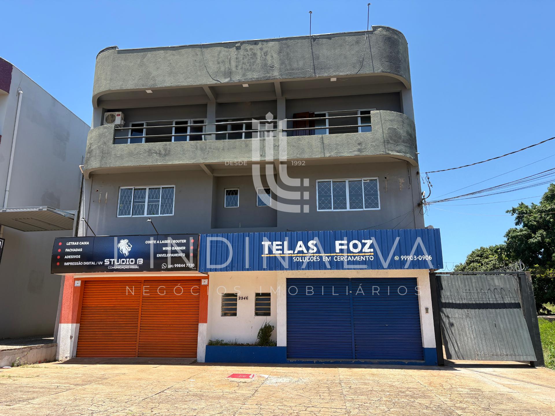 8 Salas Comerciais - Andar Inteiro na Av. República Argentina | Foz do Iguaçu