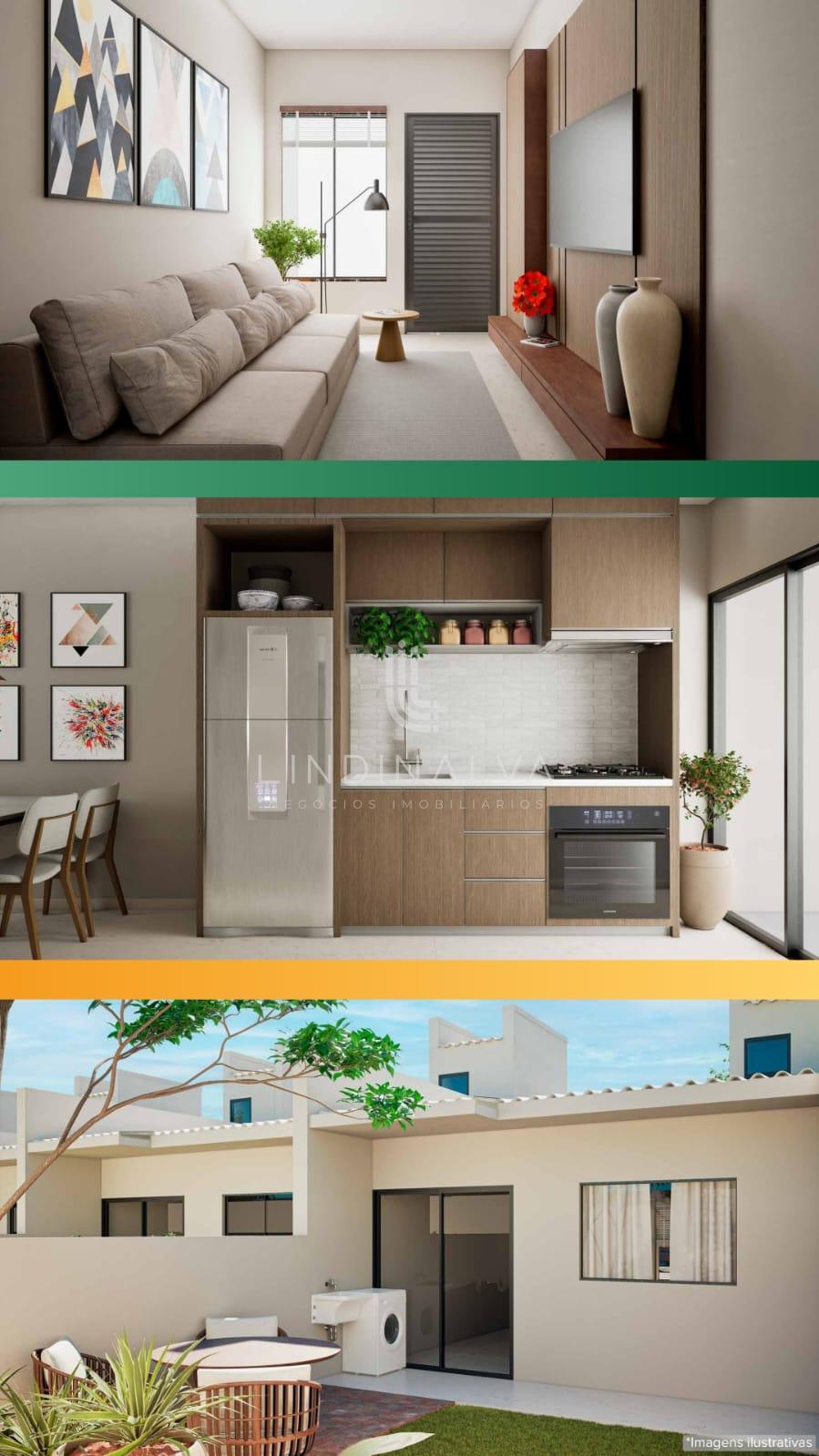 Casa com 2 Quartos e Terreno de 109m2 com Financiamento Caixa ...