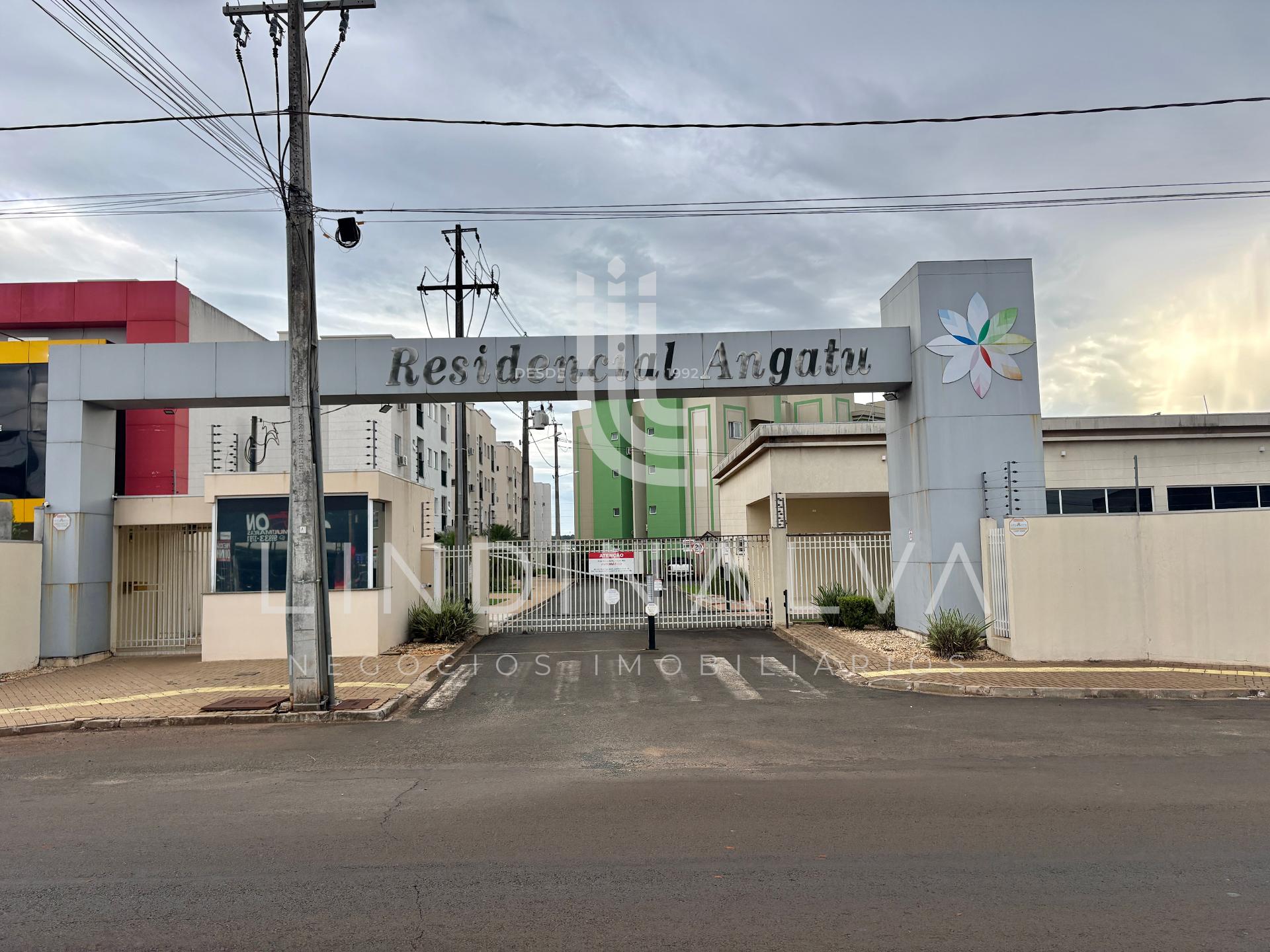 Apartamento mobiliado com sacada e churrasqueira no Residencial Angatu
