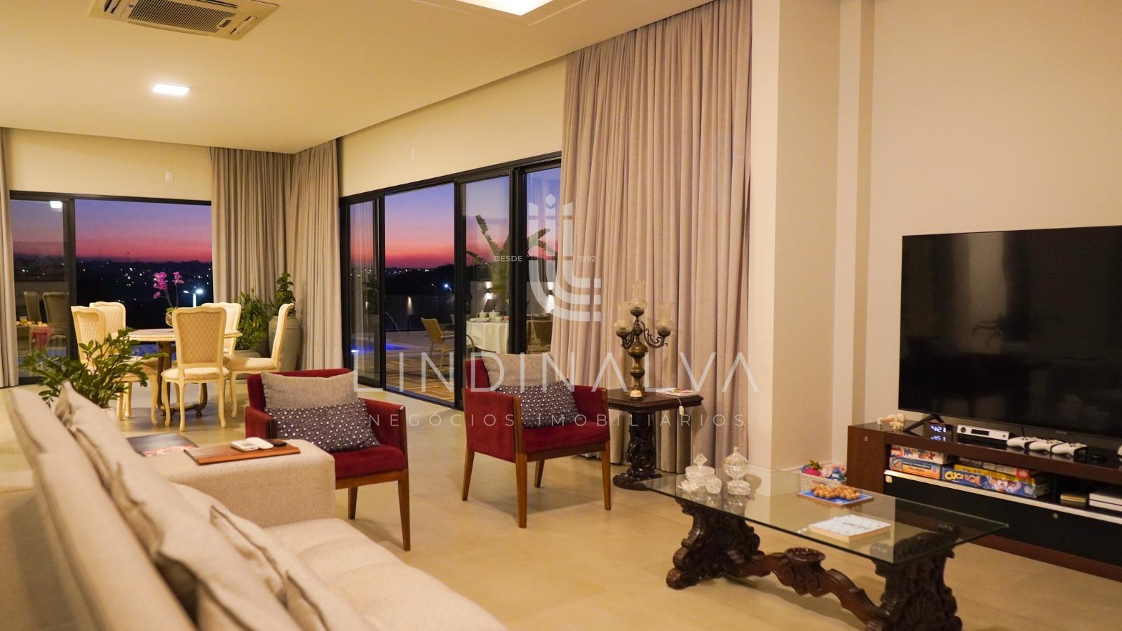 Casa de alto padrão com 4 suítes no Condomínio Porto Madero em Foz do Iguaçu/PR