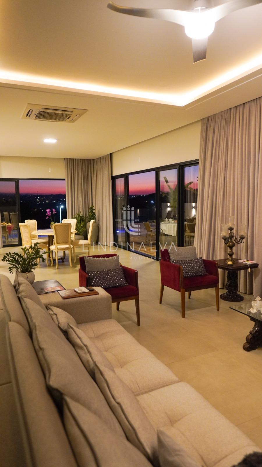 Casa de alto padrão com 4 suítes no Condomínio Porto Madero em Foz do Iguaçu/PR