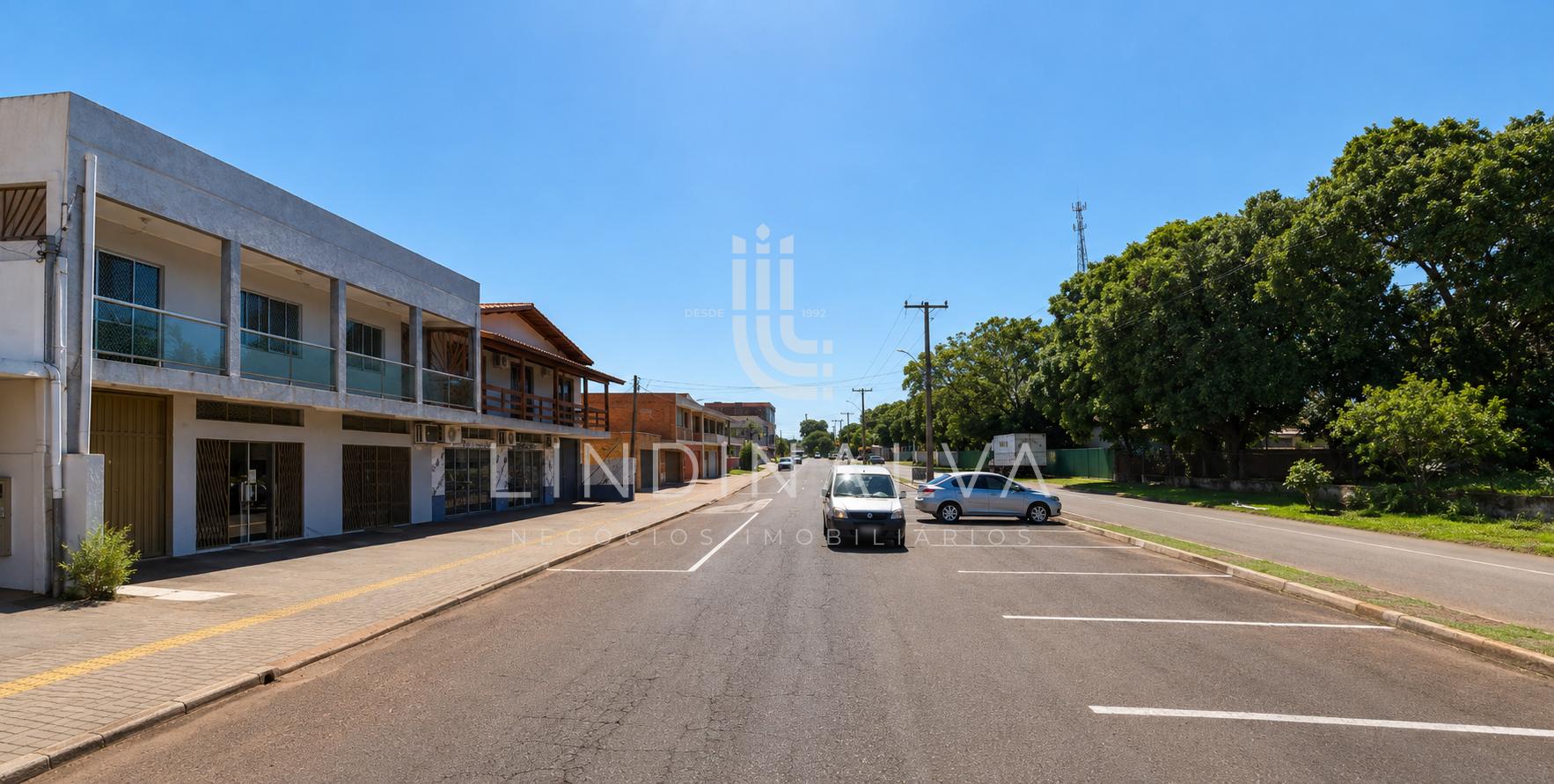 Prédio comercial na Av. Mario Filho, no Morumbi, em Foz do Iguaçu