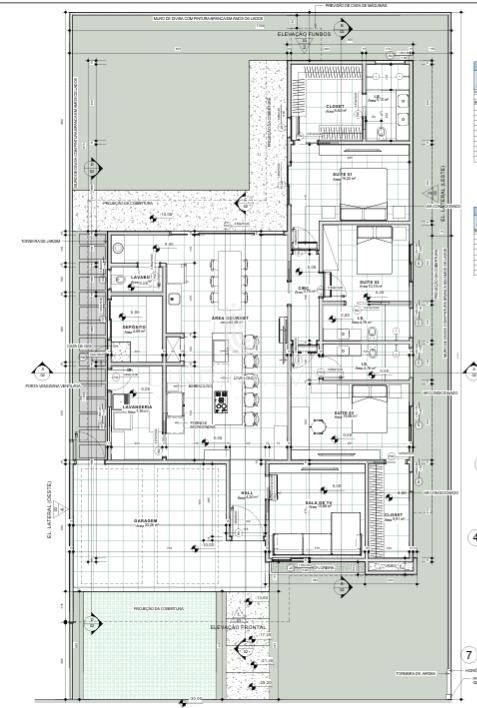 Casa térrea alto padrão com 3 suítes no Cond. Águas Claras - Vila Yolanda - Foz
