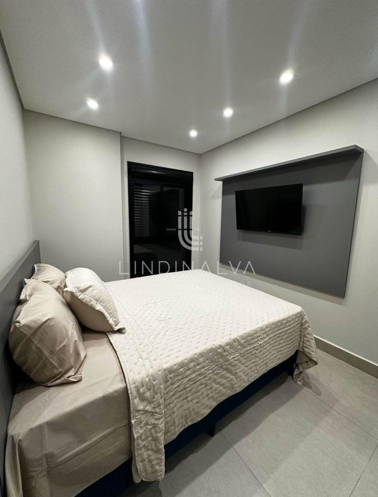Apart. mobiliado no Edif. Polo Centro  1 suíte  1 quarto  Foz do IguaçuPR