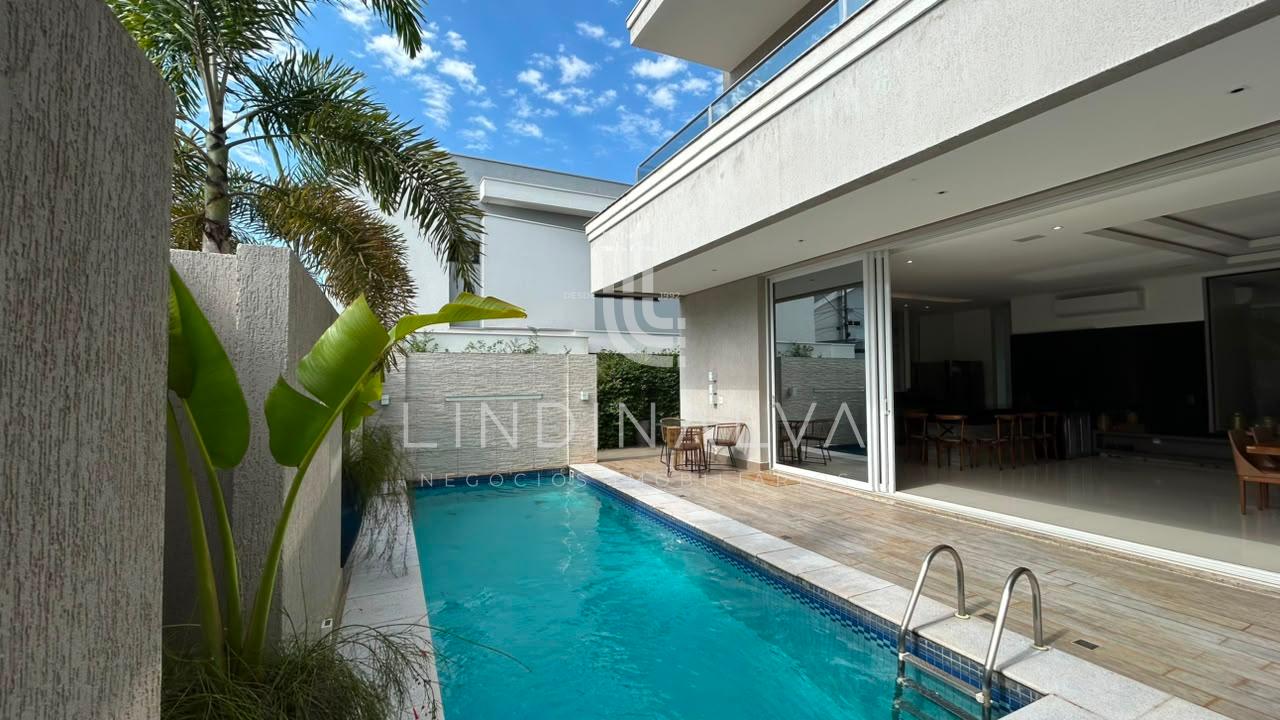 Sobrado mobiliado à venda no Cond. Terras Alpha 2 - Com 4 suítes  piscina