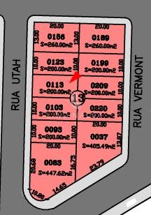 Terreno plano de 200m² no Parque Residencial Ecoville - Bairro Porto Belo