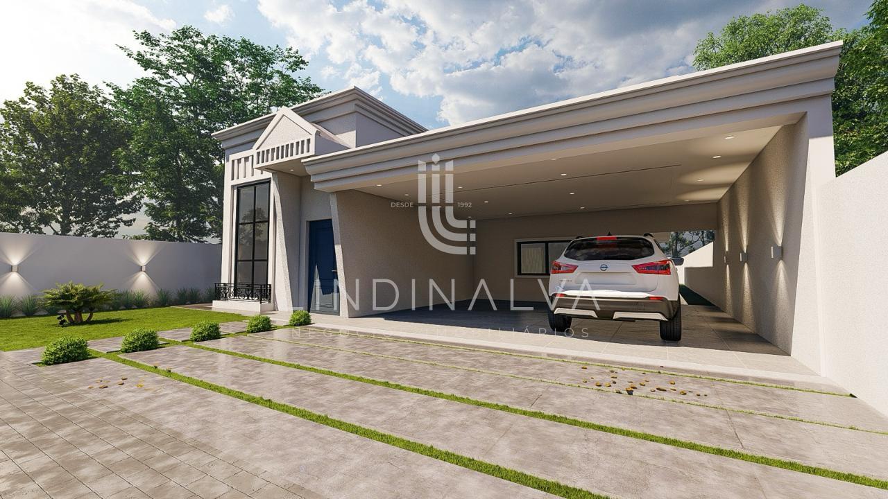 Casa térrea com piscina I 2 suítes  quarto à venda no Condomínio Iguaçu