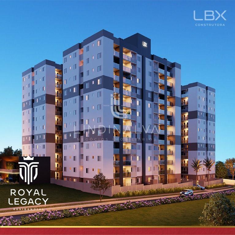Apartamentos na planta - Residencial ROYAL LEGACY - com 2 dorm...